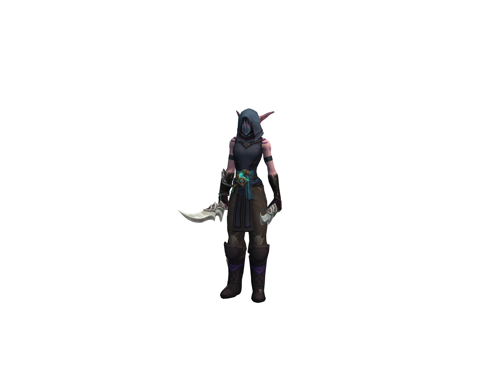 Hakarí 3D character render