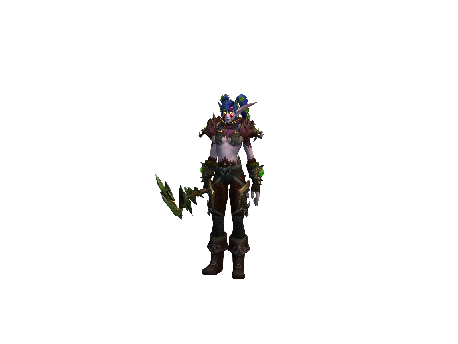 Oisiin 3D character render