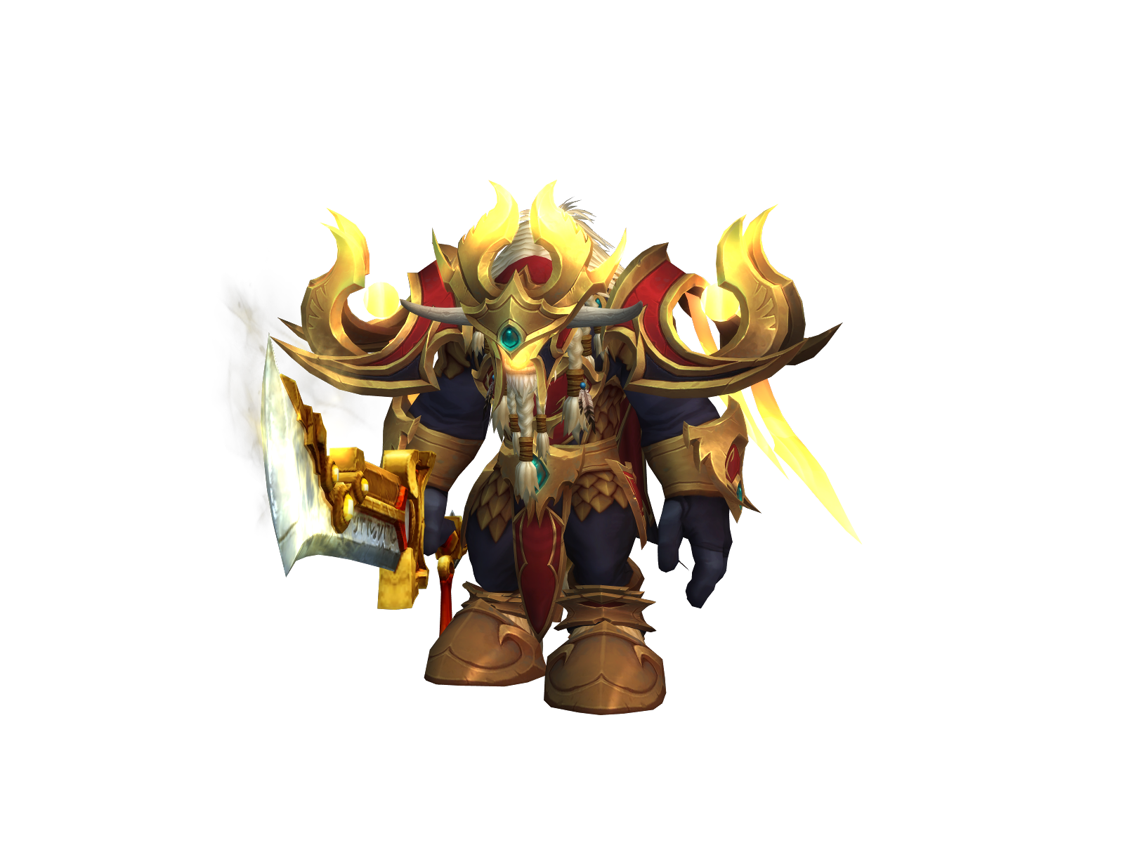 Decareos 3D character render