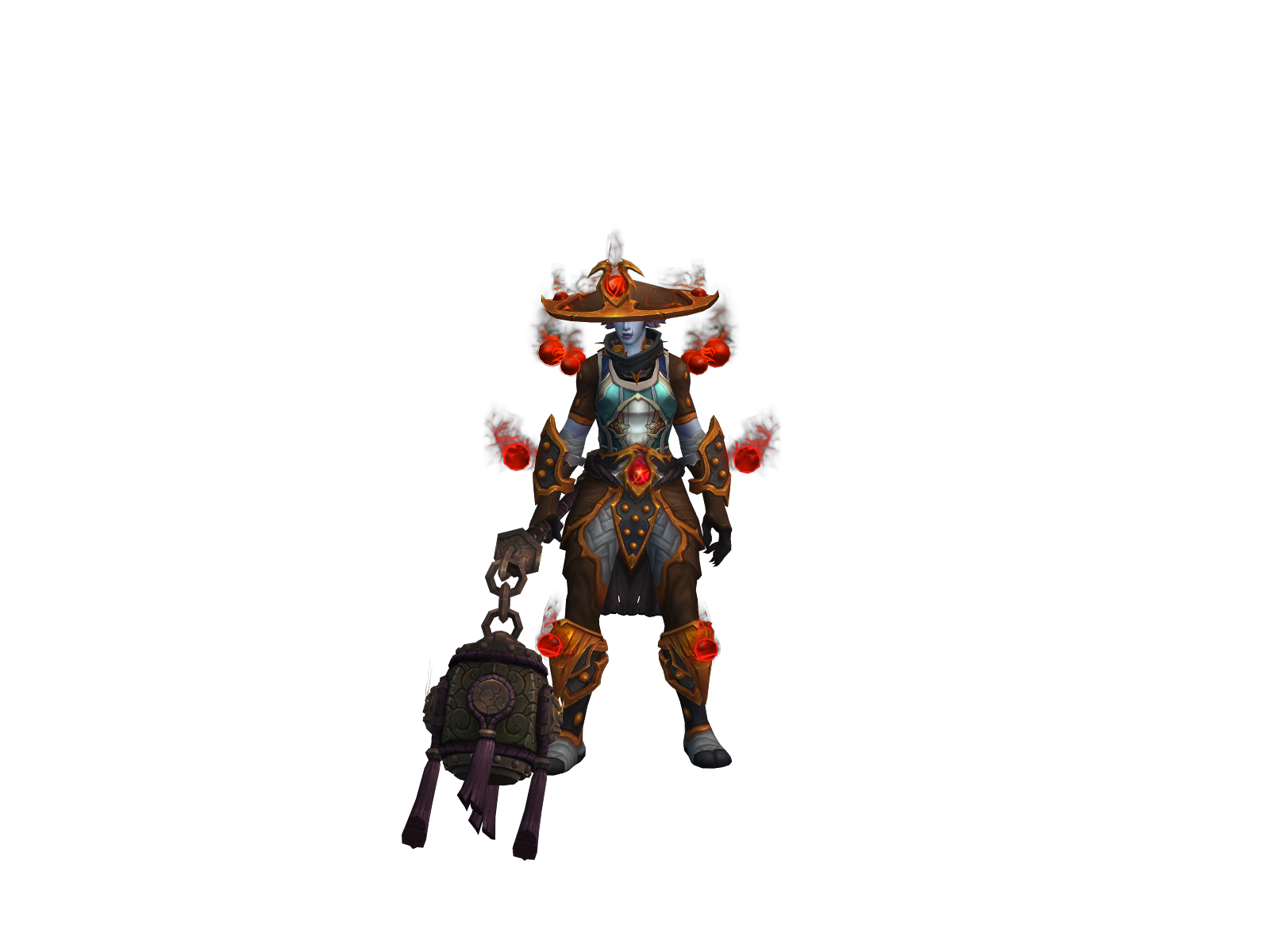 Garbänzo 3D character render