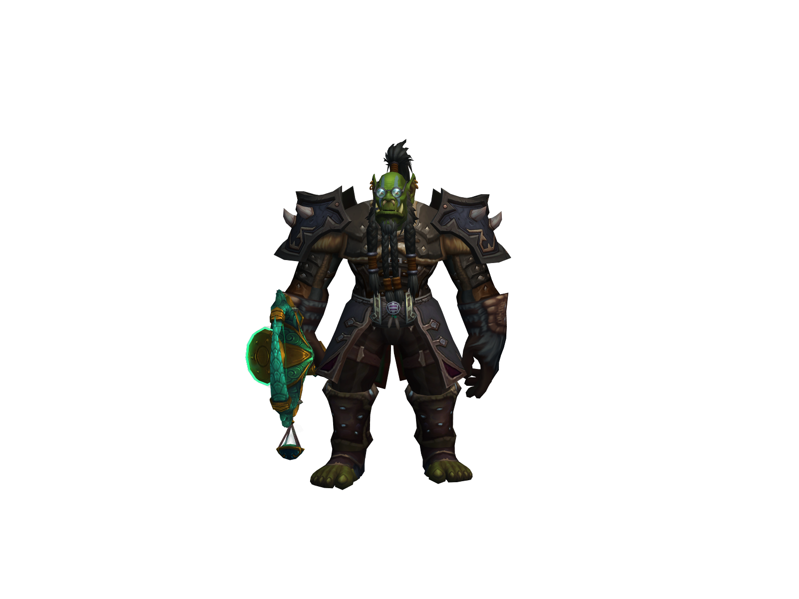 Comonk 3D character render