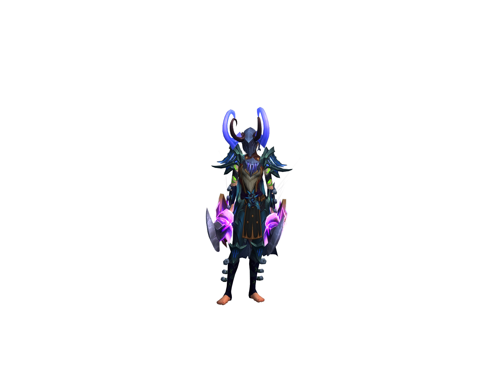 Çhichi 3D character render