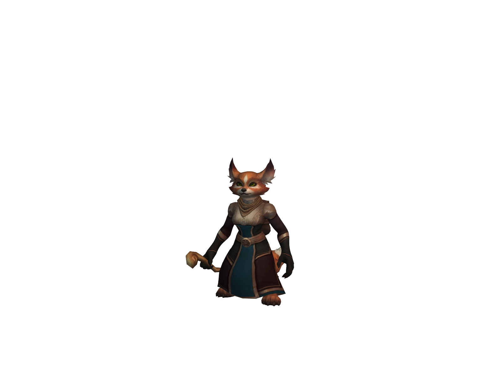 Wezi 3D character render