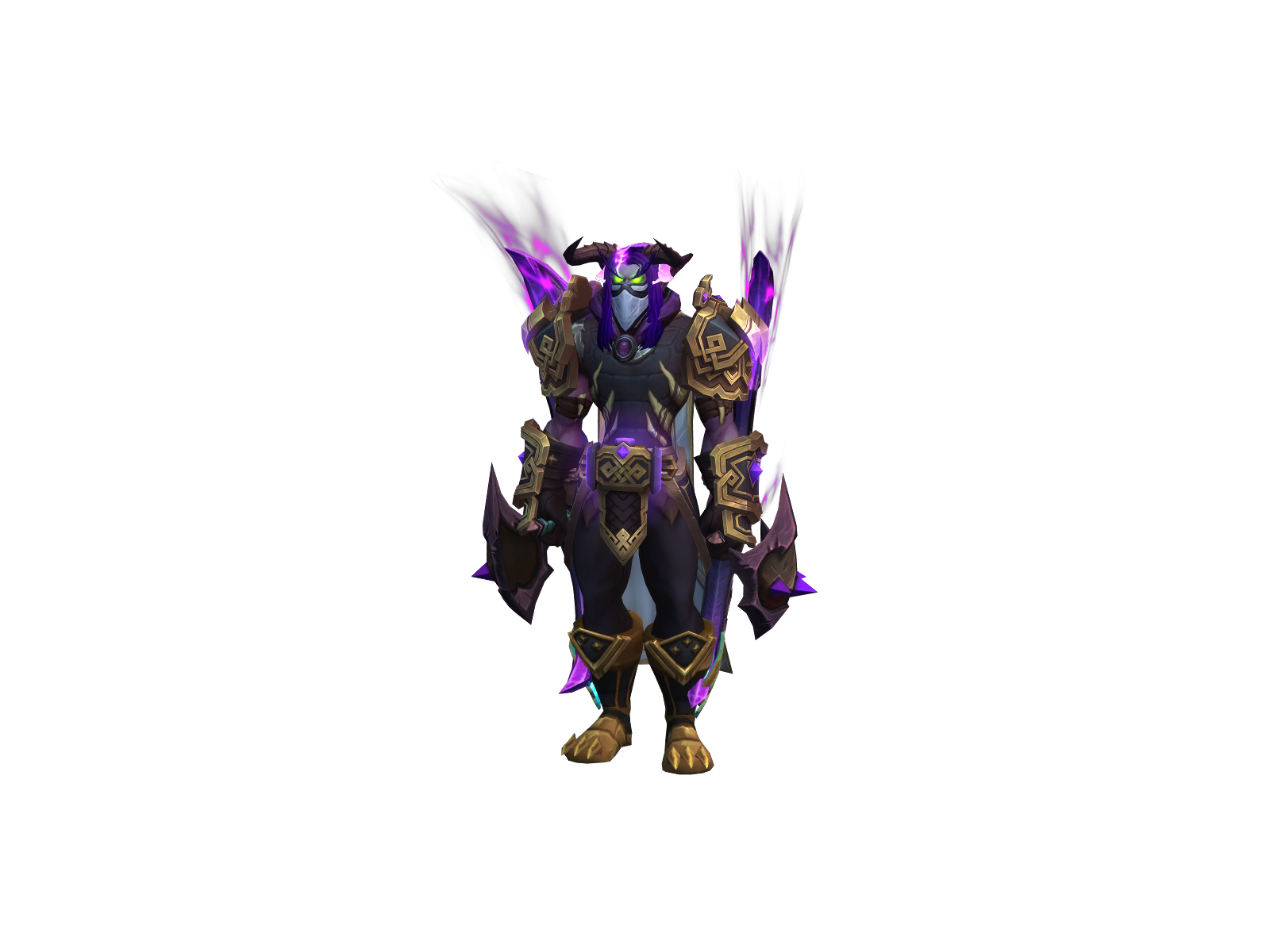 Vexscar 3D character render