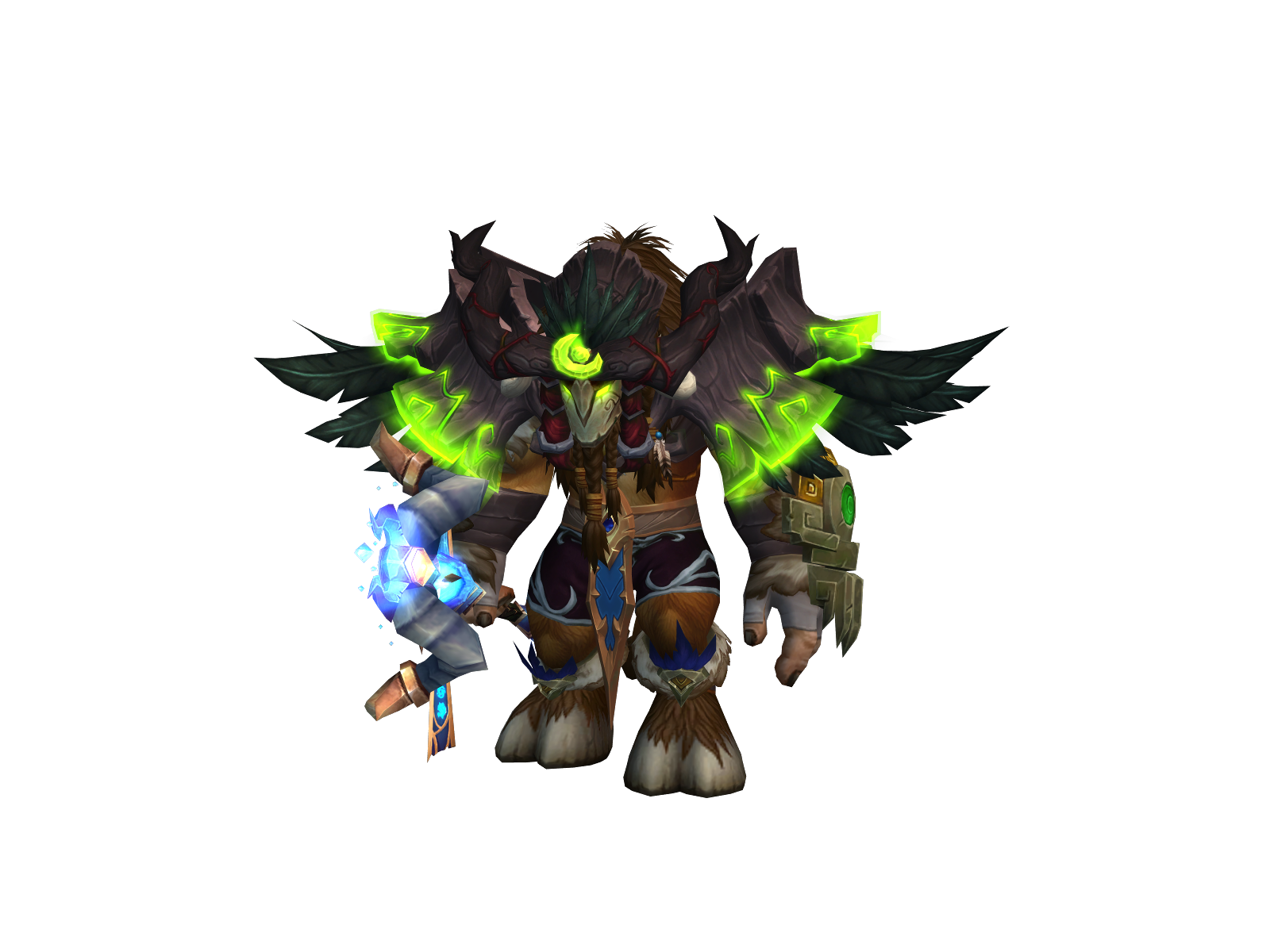 Tumble 3D character render