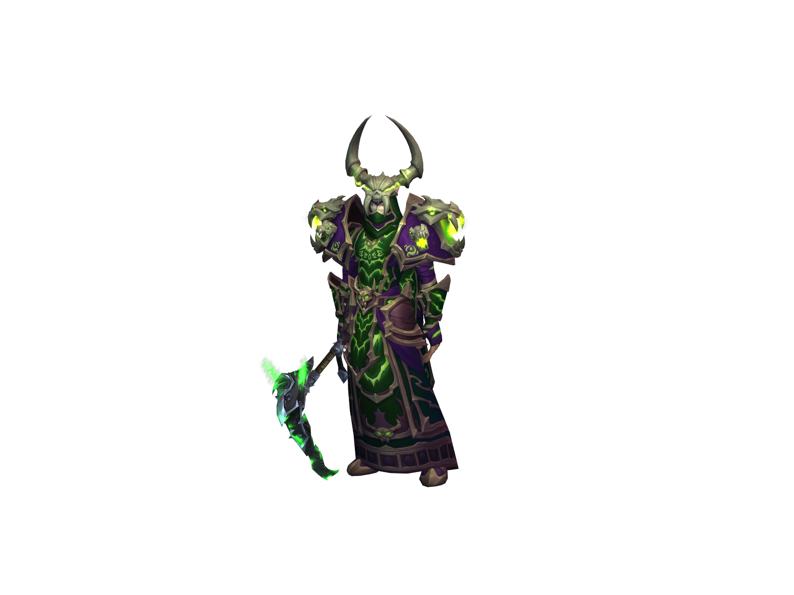 Talenallon 3D character render