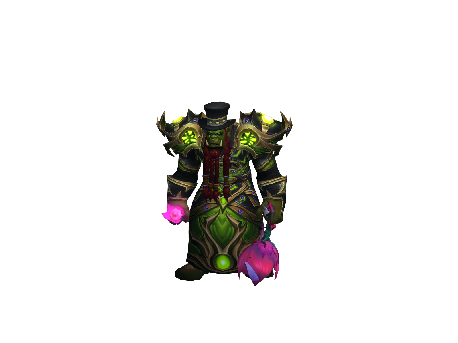 Rhazarius 3D character render