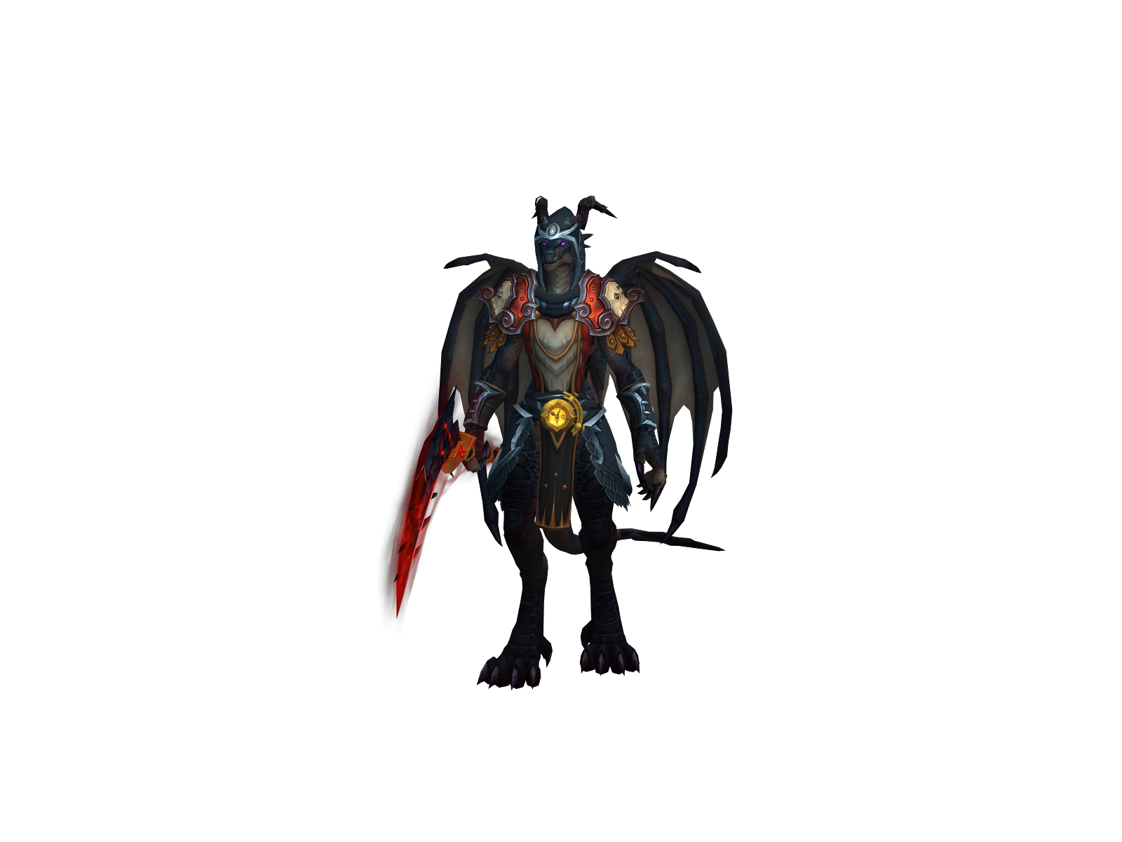 Lizardwhizz 3D character render