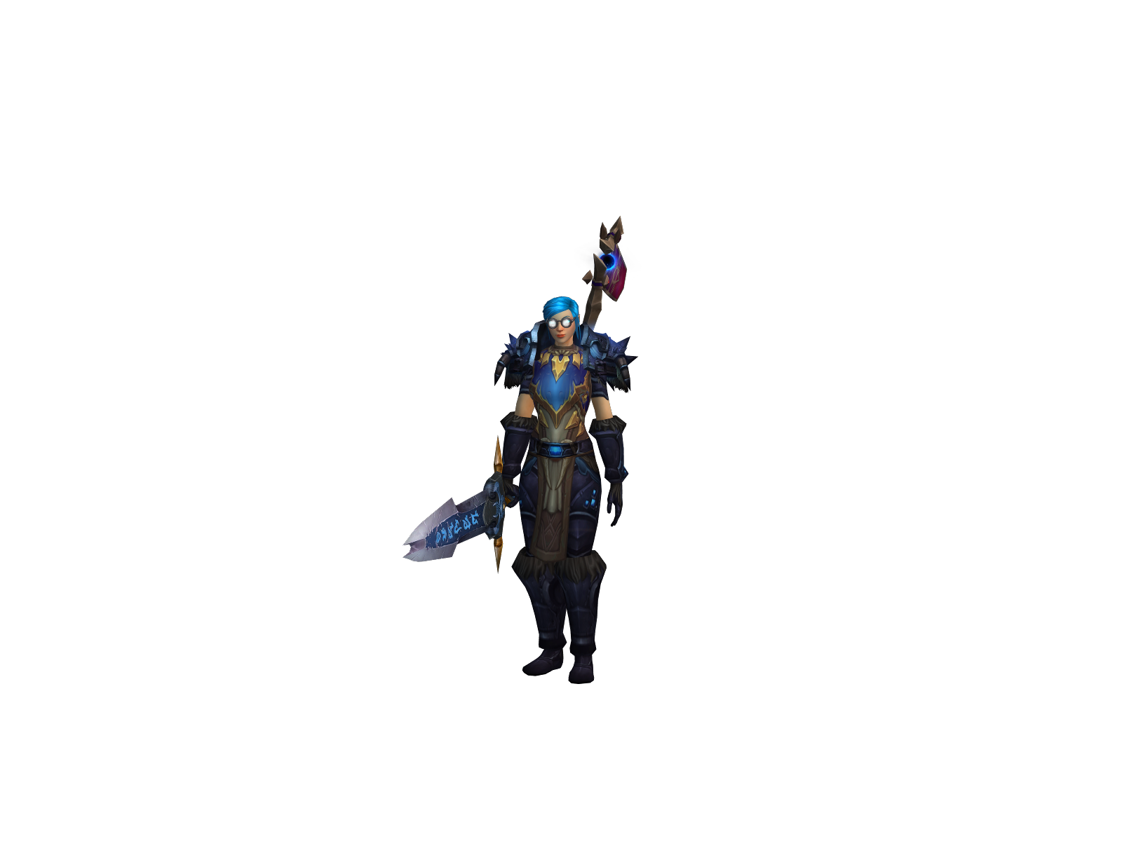 Midnights 3D character render