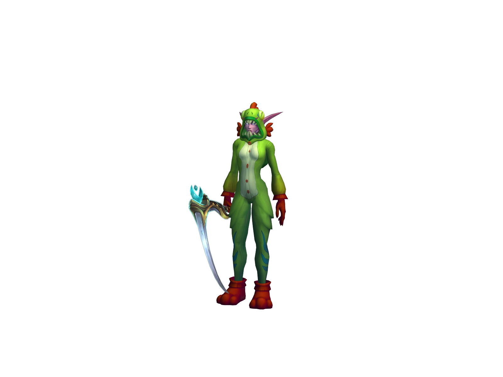Meowbi 3D character render