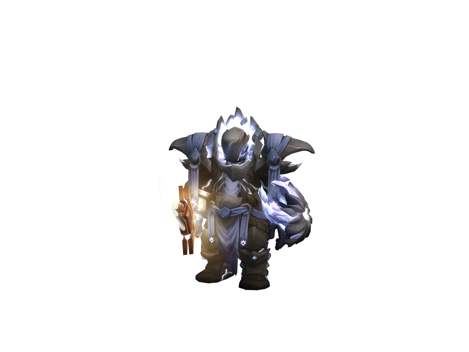 Liquidatè 3D character render