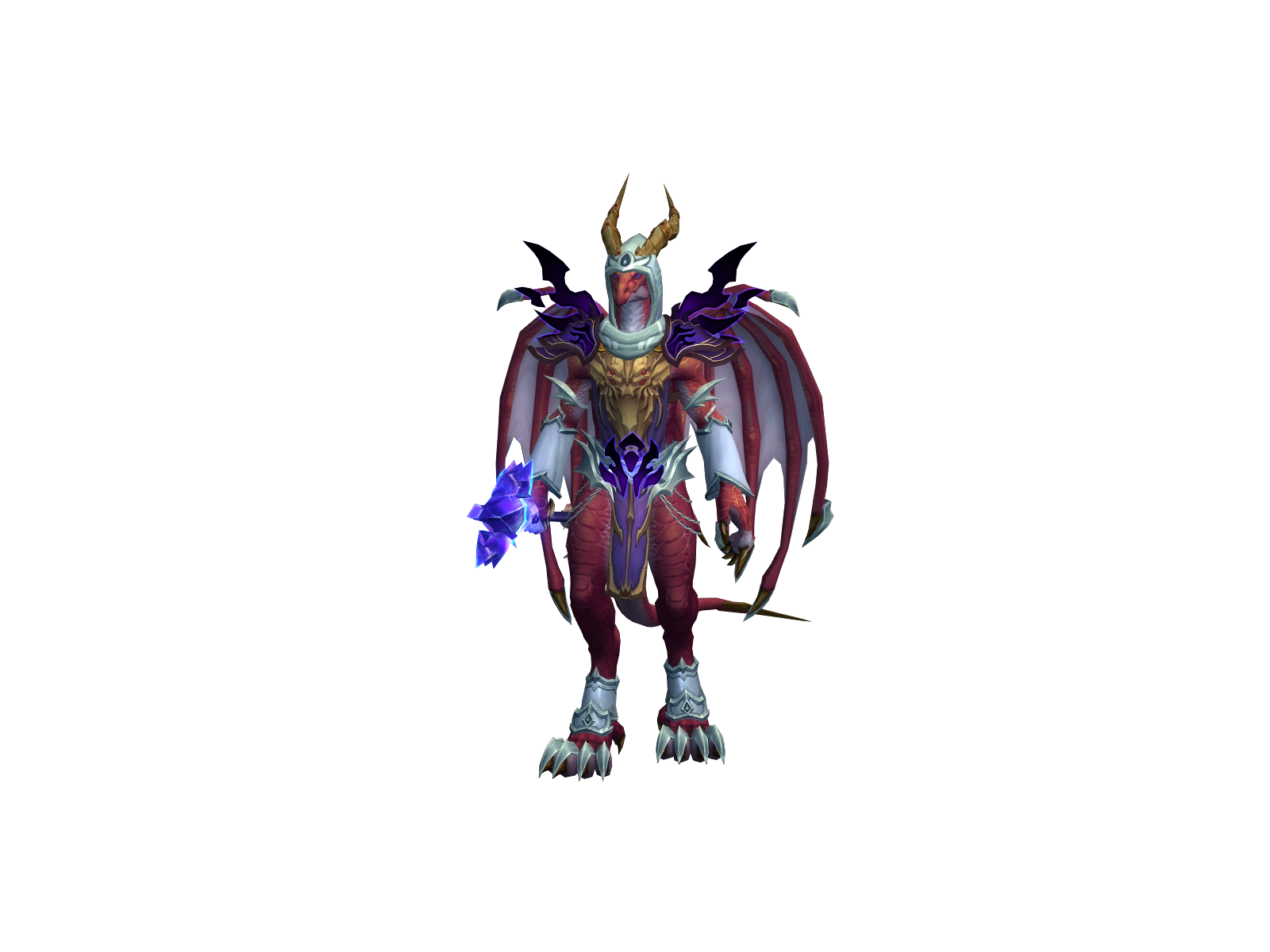 Abstention 3D character render