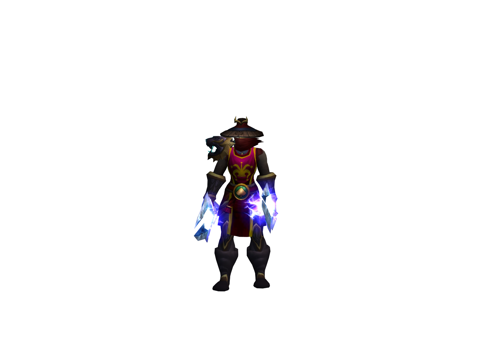 Sinjestic 3D character render