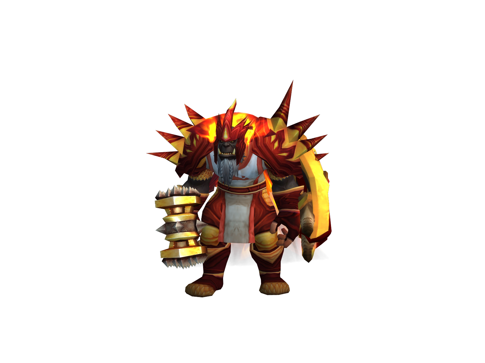 Ghstwolf 3D character render