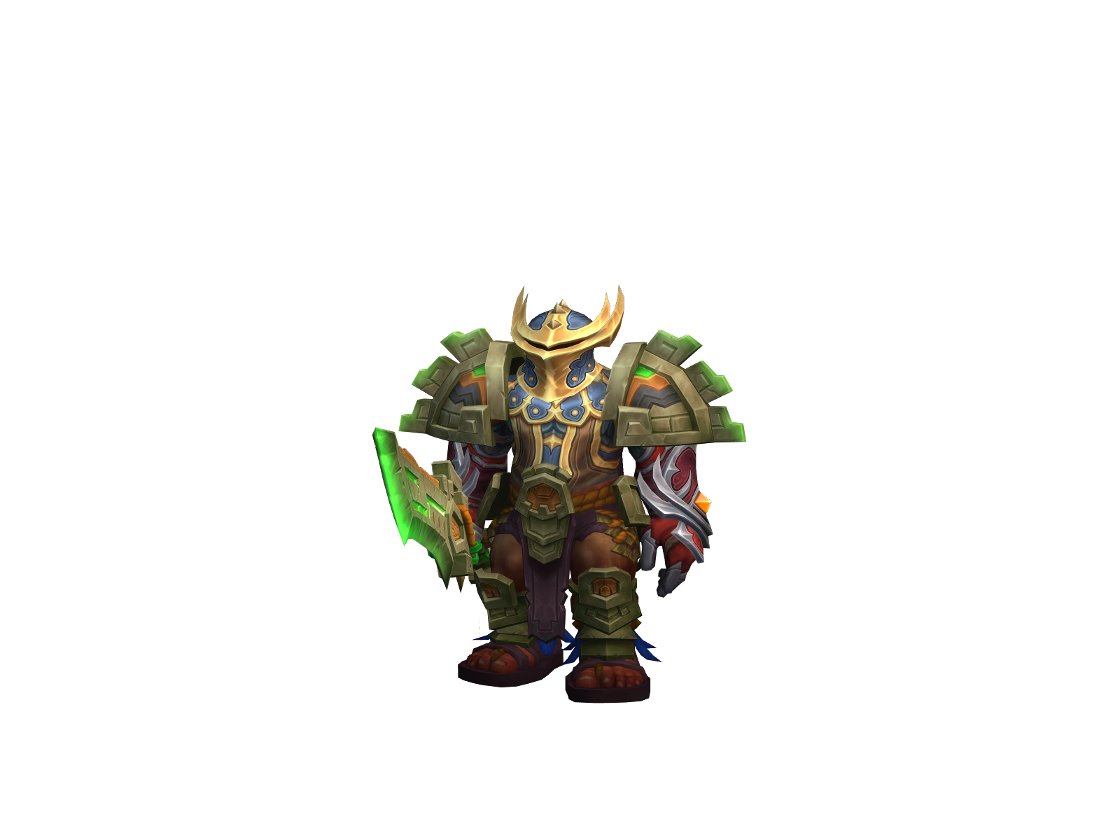 Anao 3D character render