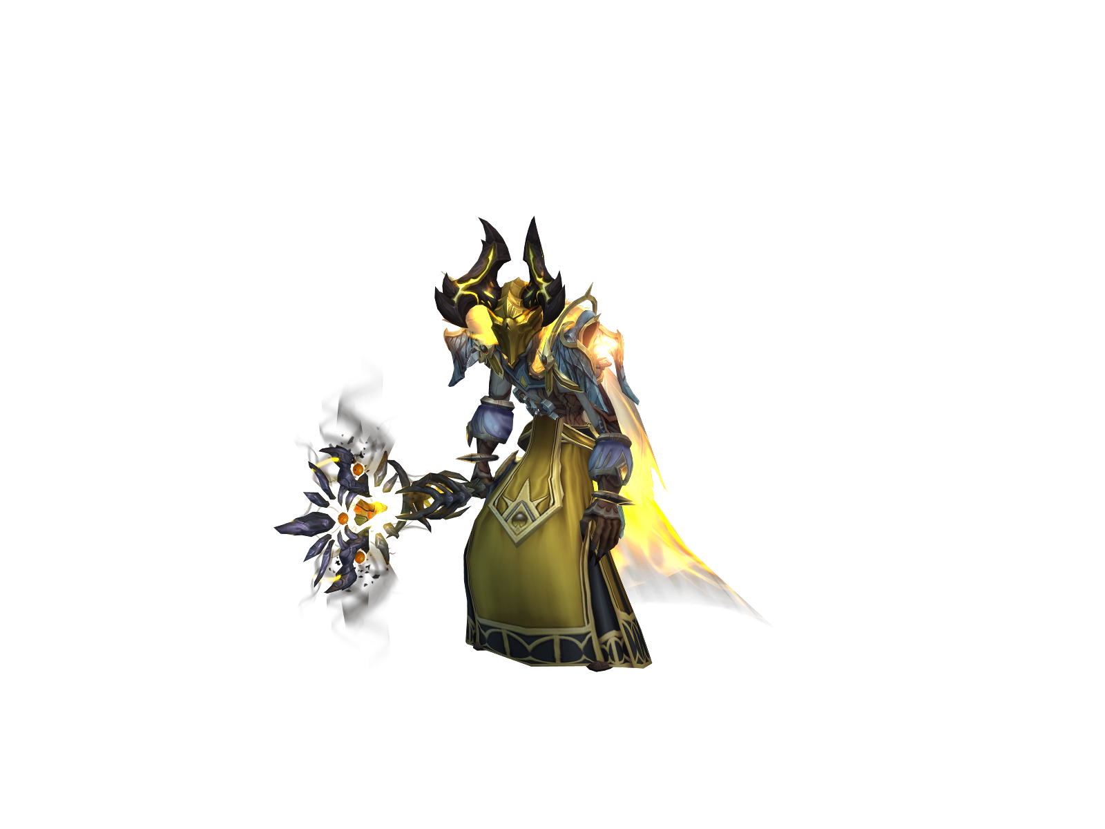 Breggapriest 3D character render