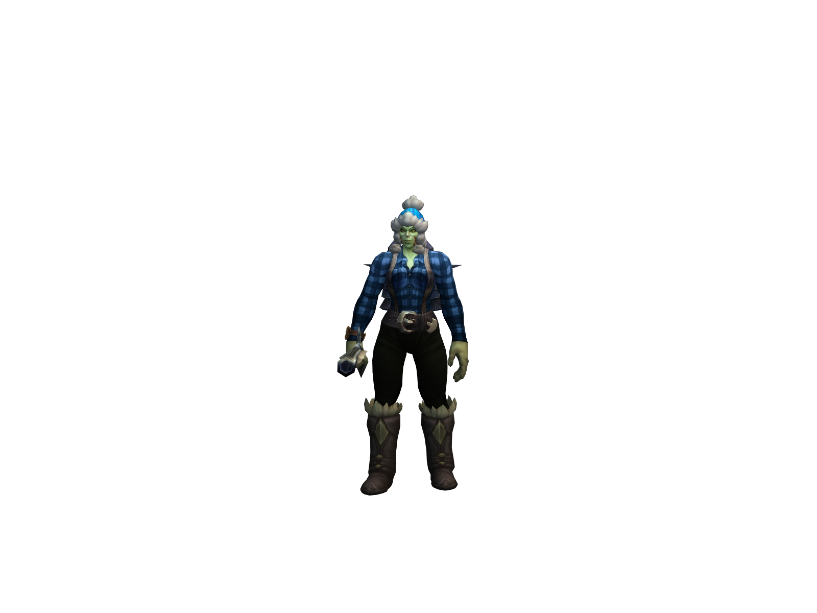 Hambûrger 3D character render
