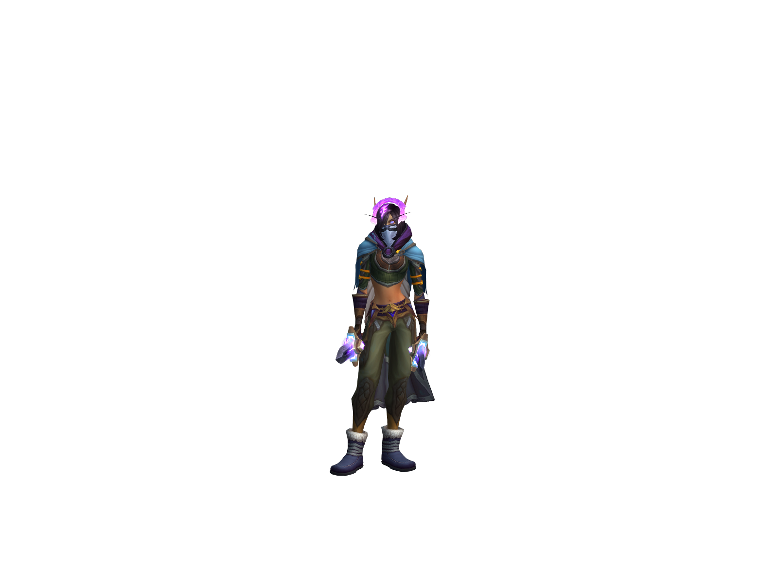 Berthaslice 3D character render