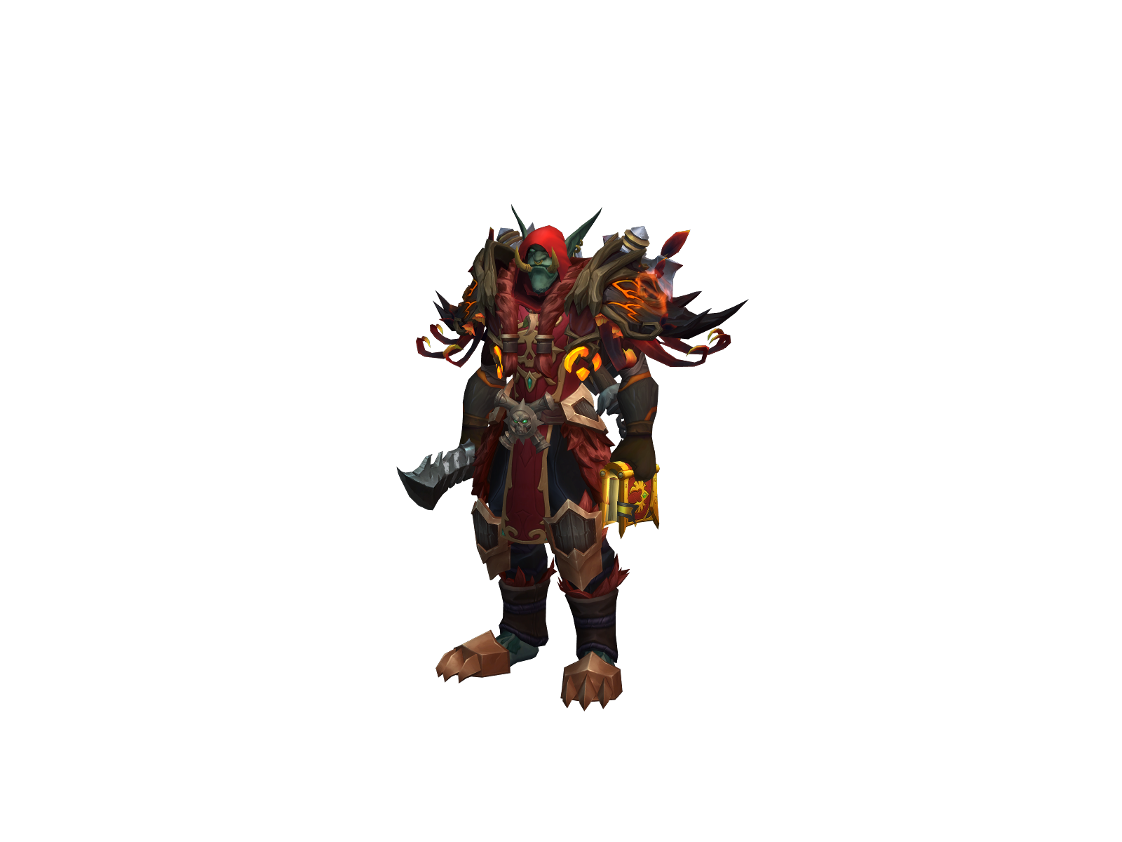 Kvnwardruid 3D character render