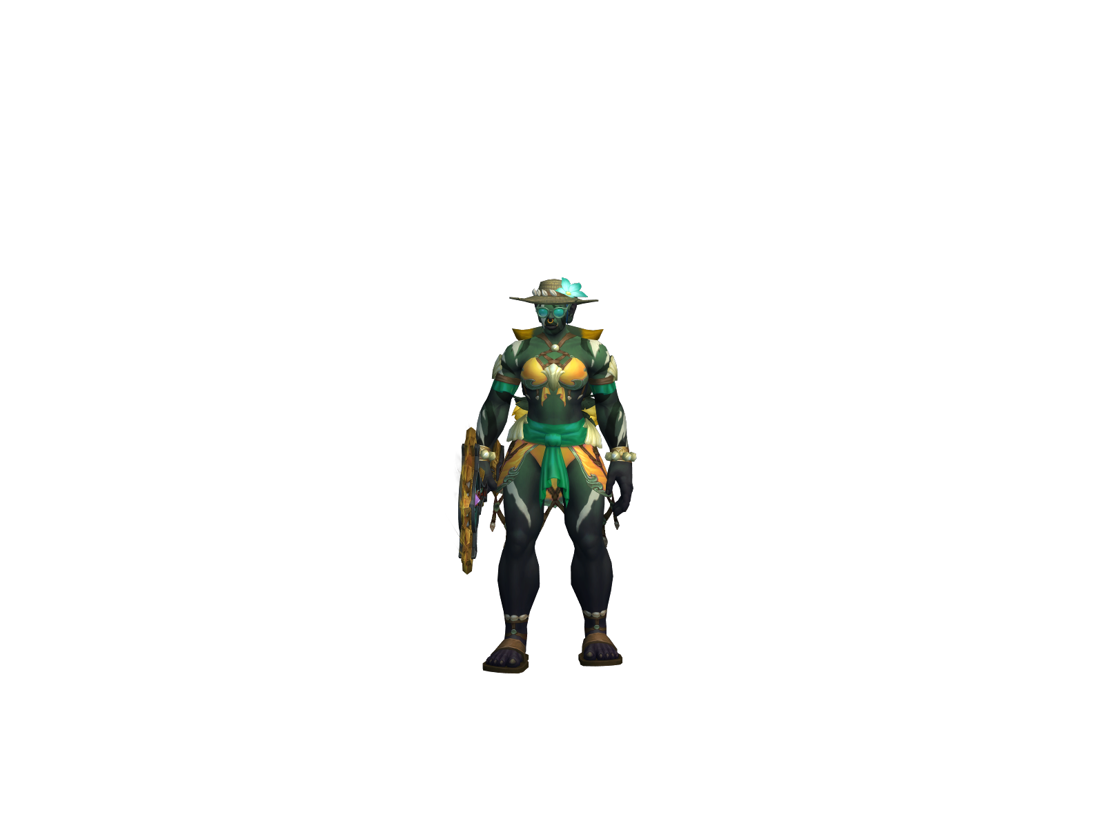 Tenticool 3D character render