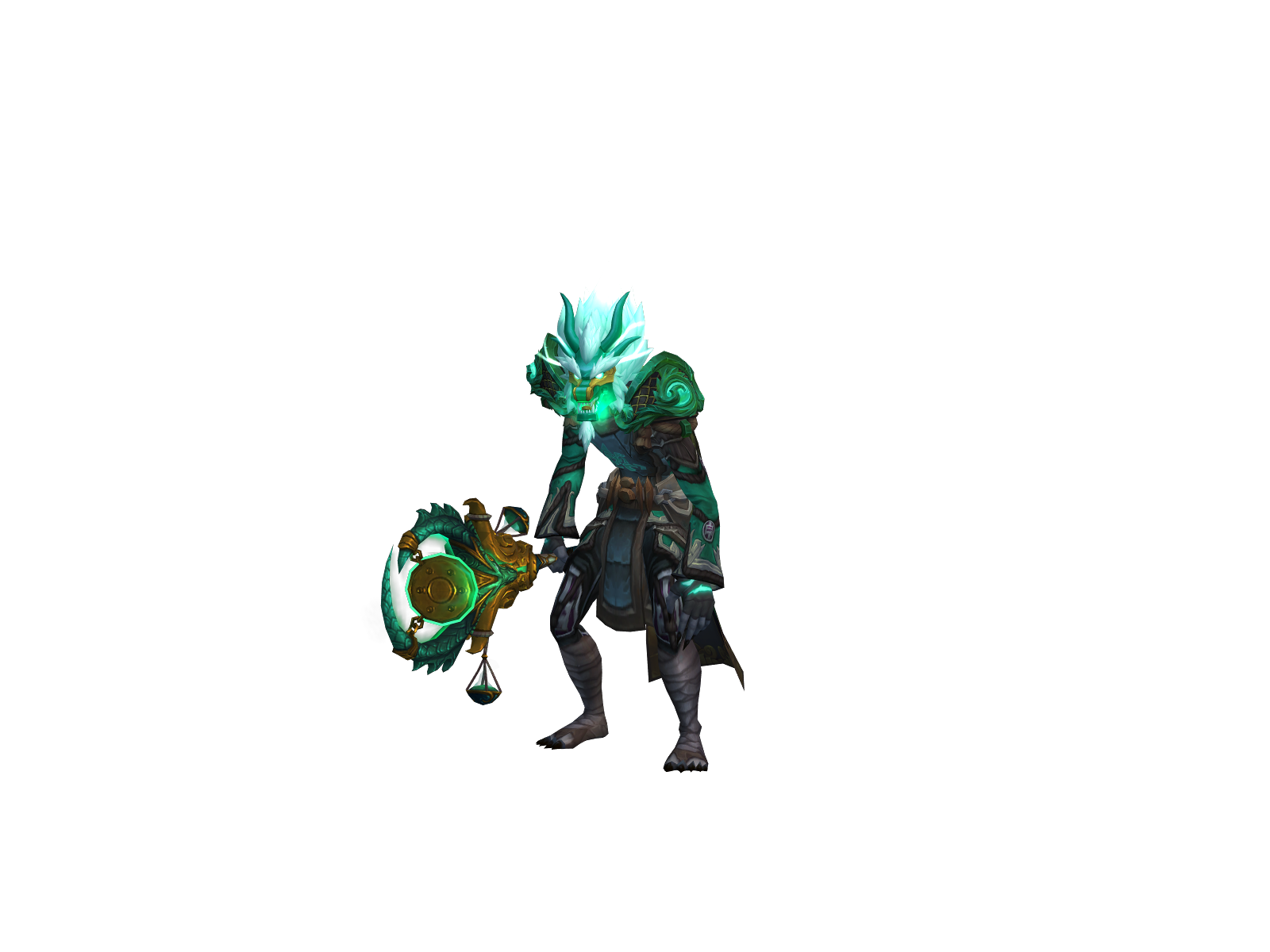 Yippweaver 3D character render
