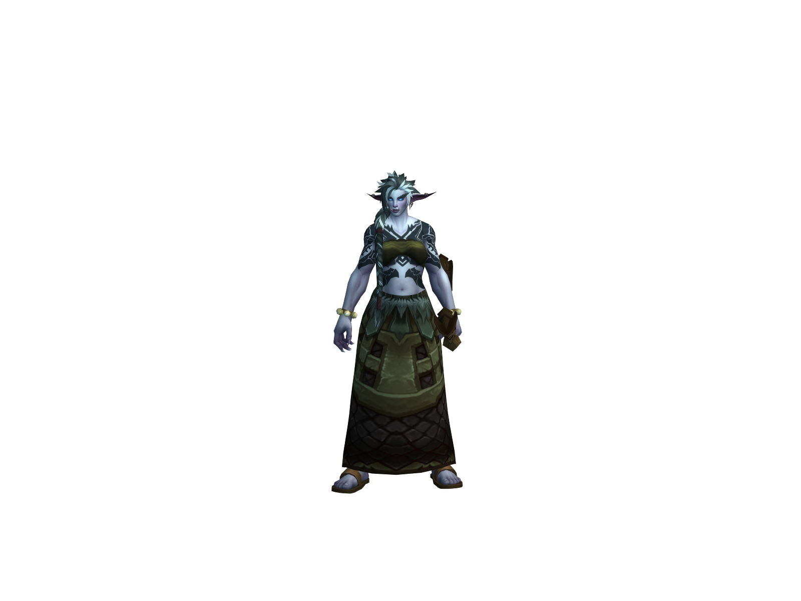 Biglatty 3D character render