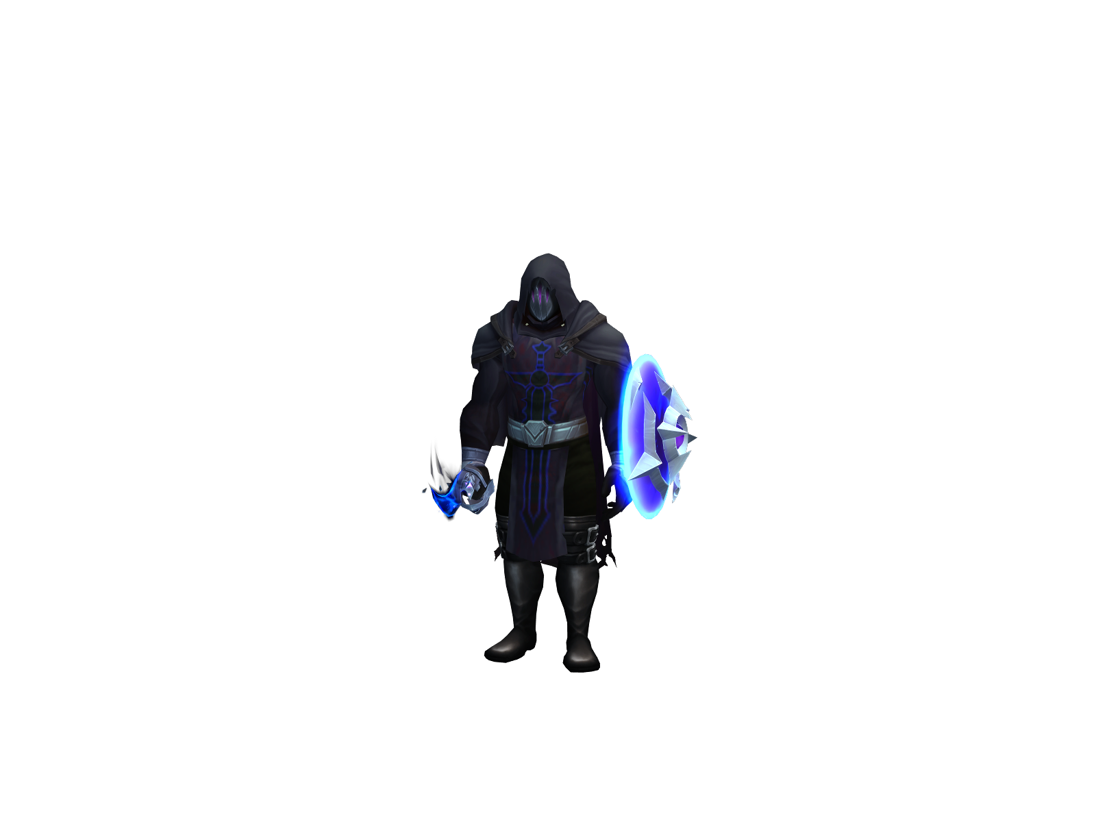 Wickedlk 3D character render
