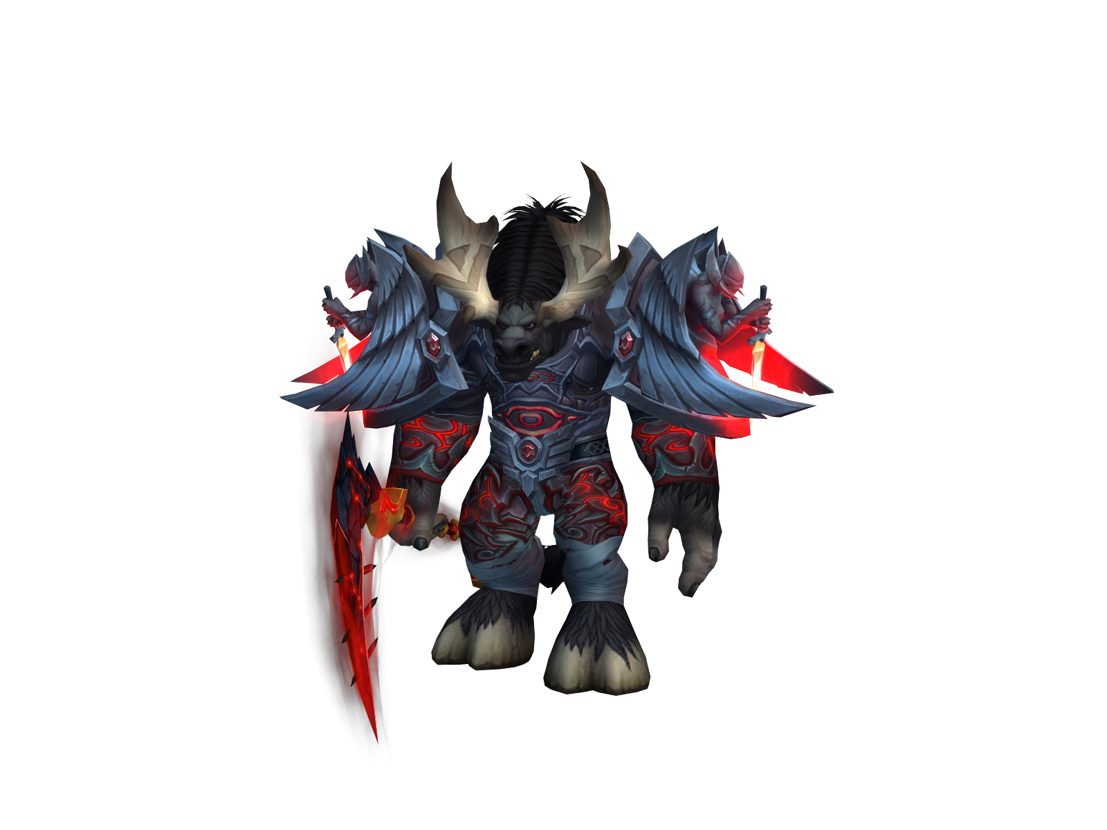 Flaymígnon 3D character render