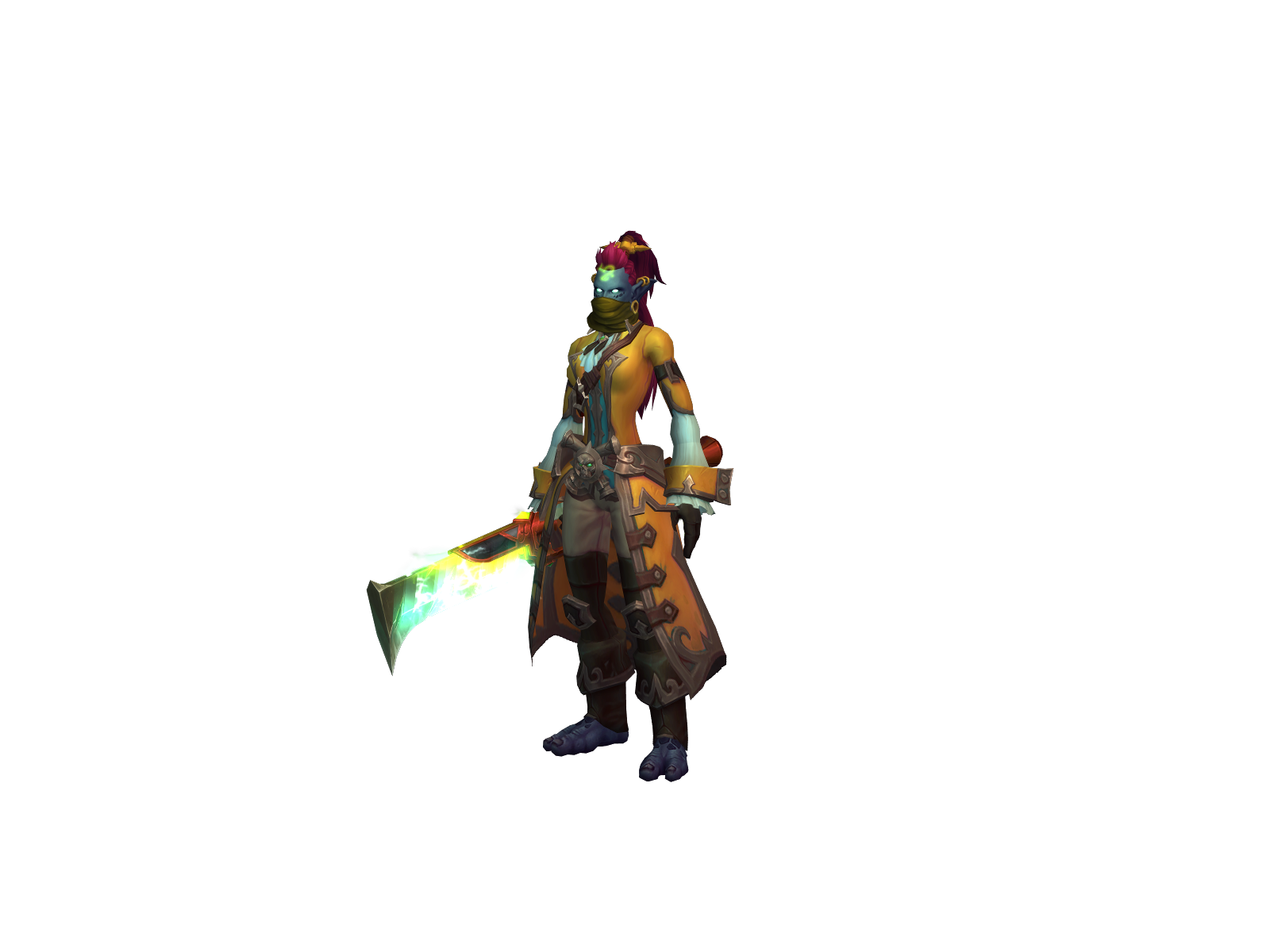 Oakenbough 3D character render