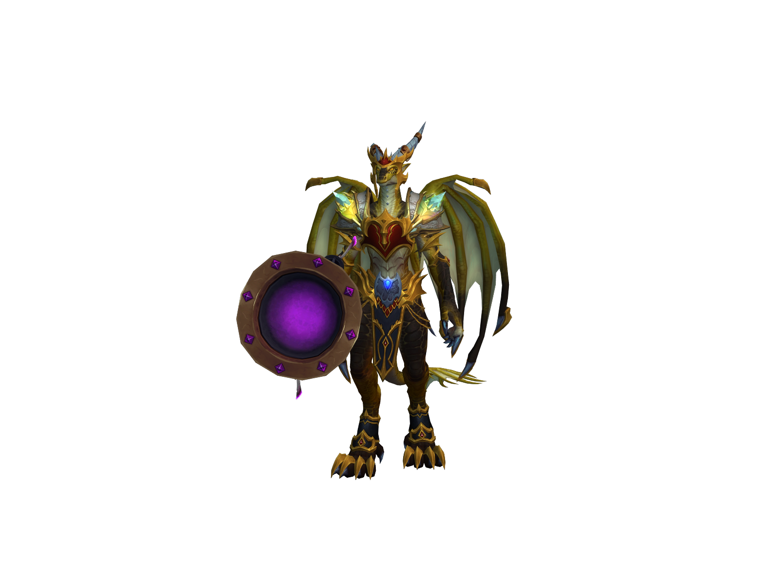 Gyaradös 3D character render