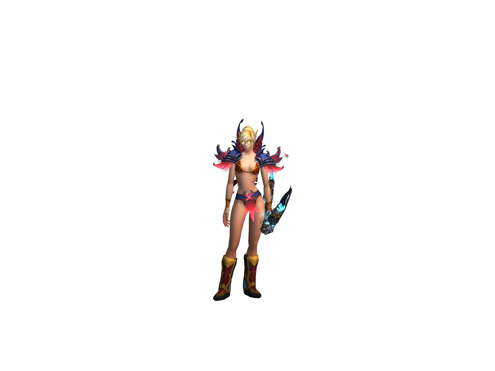 Chav 3D character render