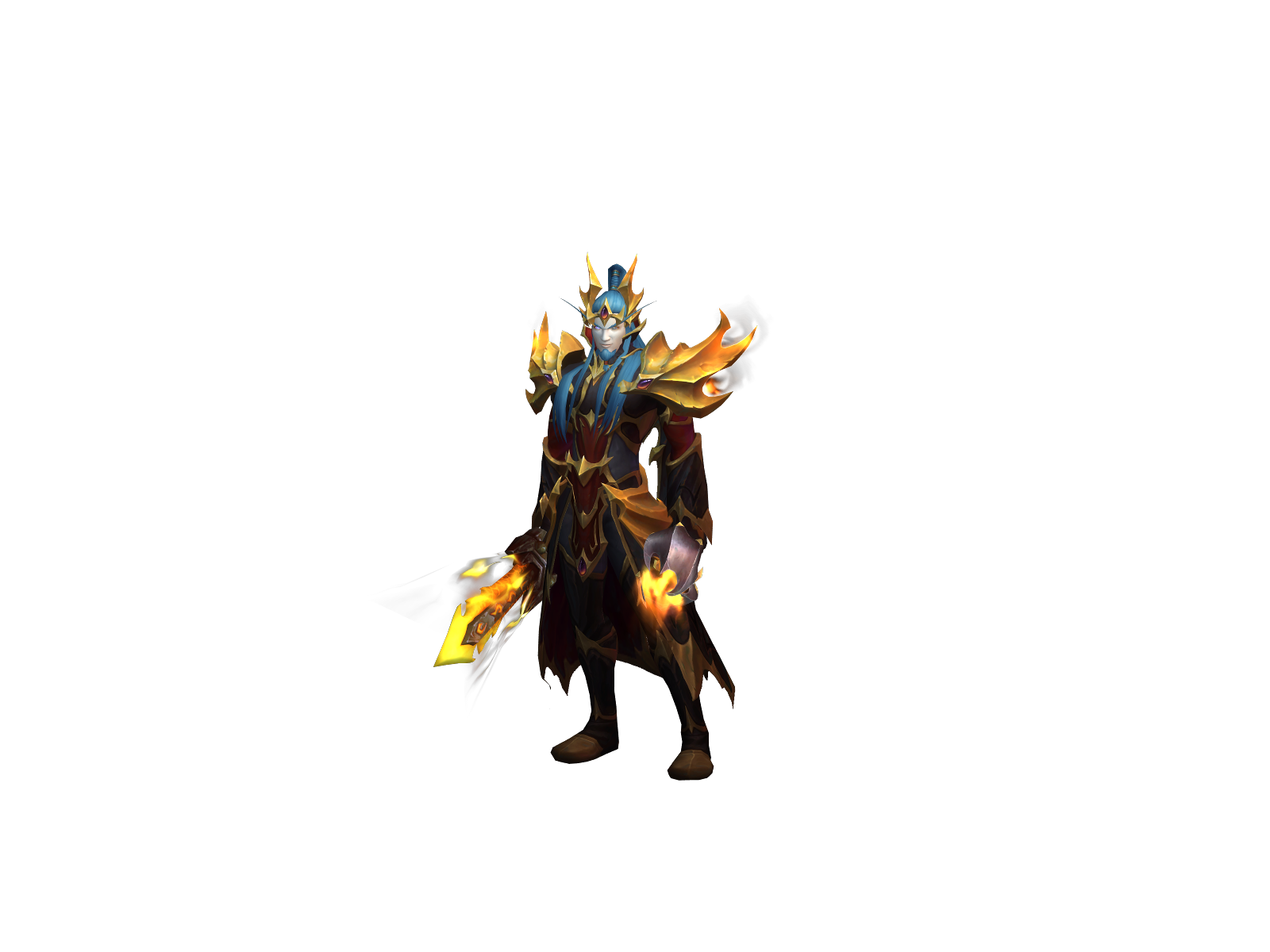 Edrahil 3D character render