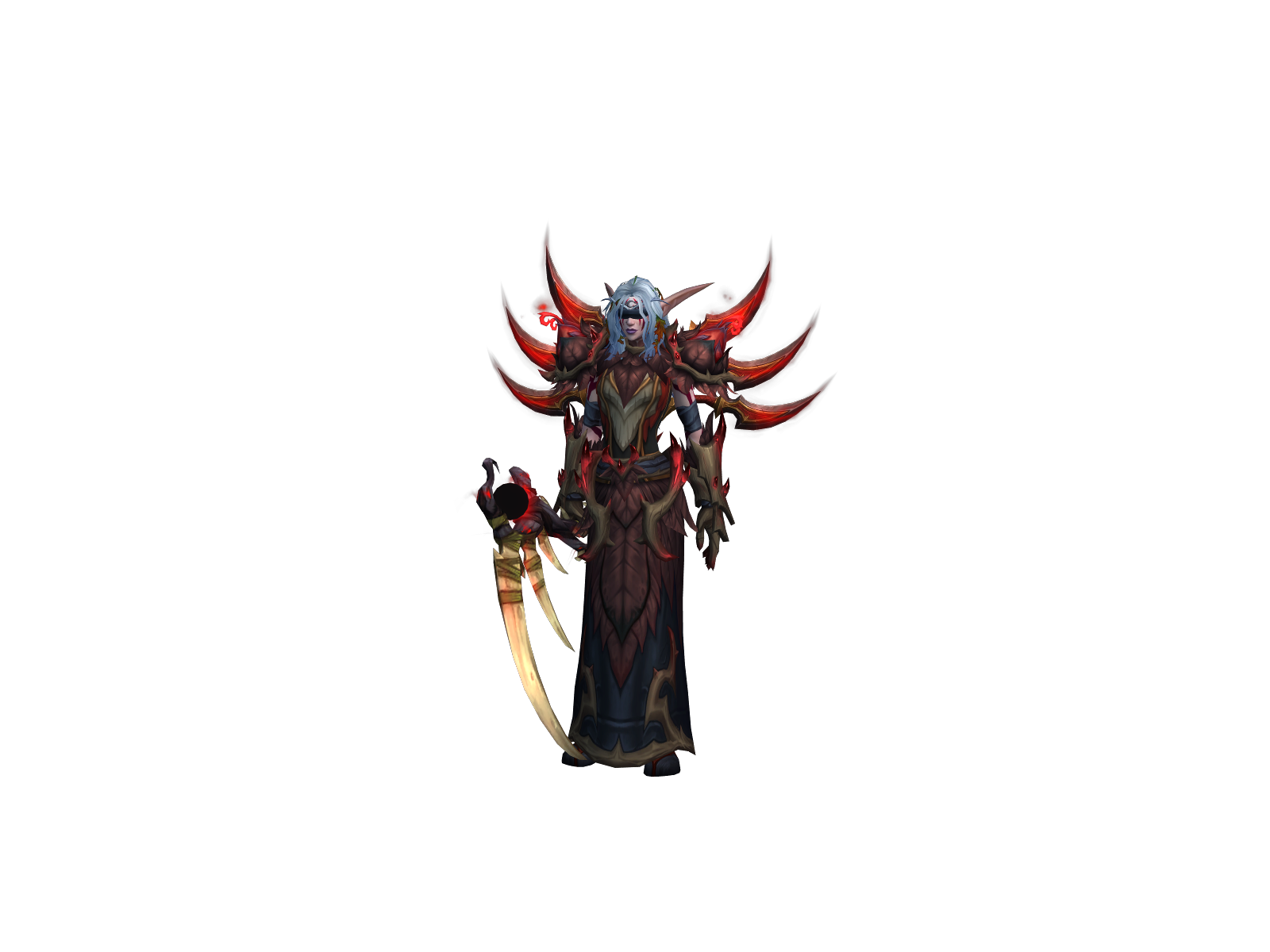 Malddf 3D character render