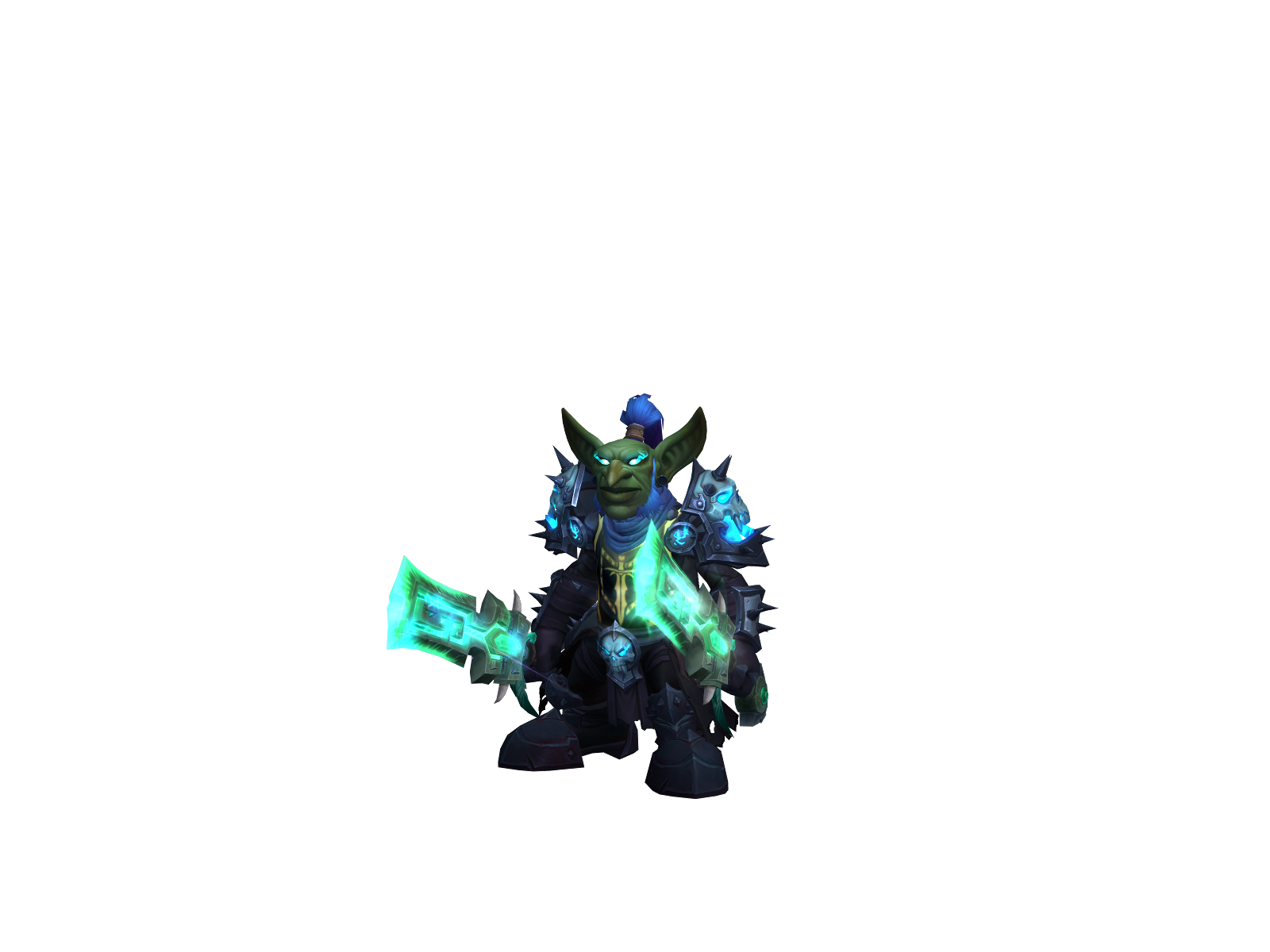 Osseux 3D character render