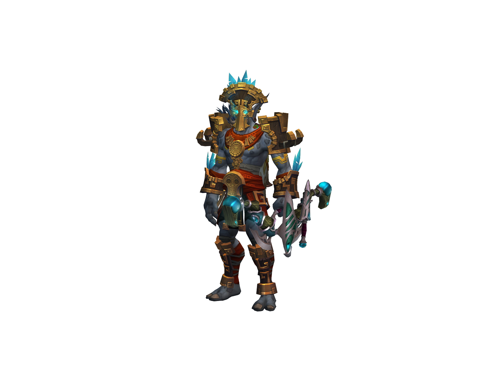 Sinikori 3D character render