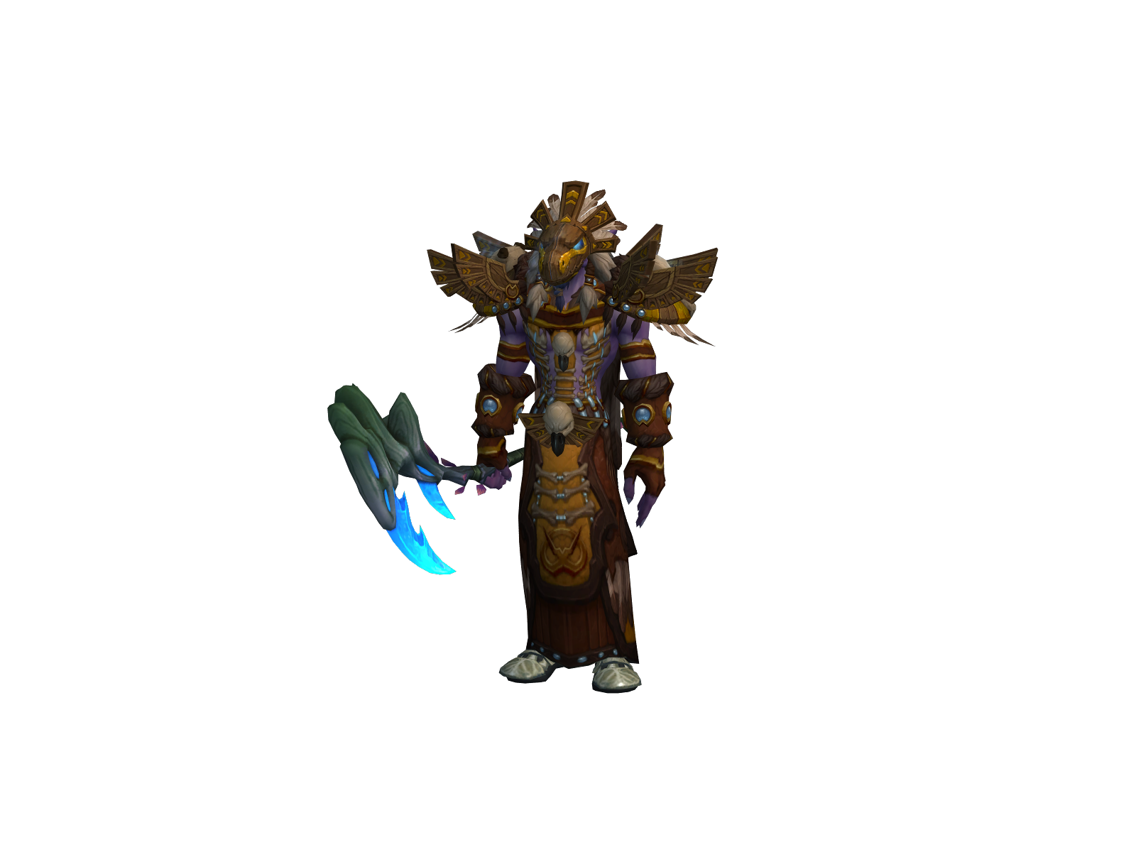Beaton 3D character render