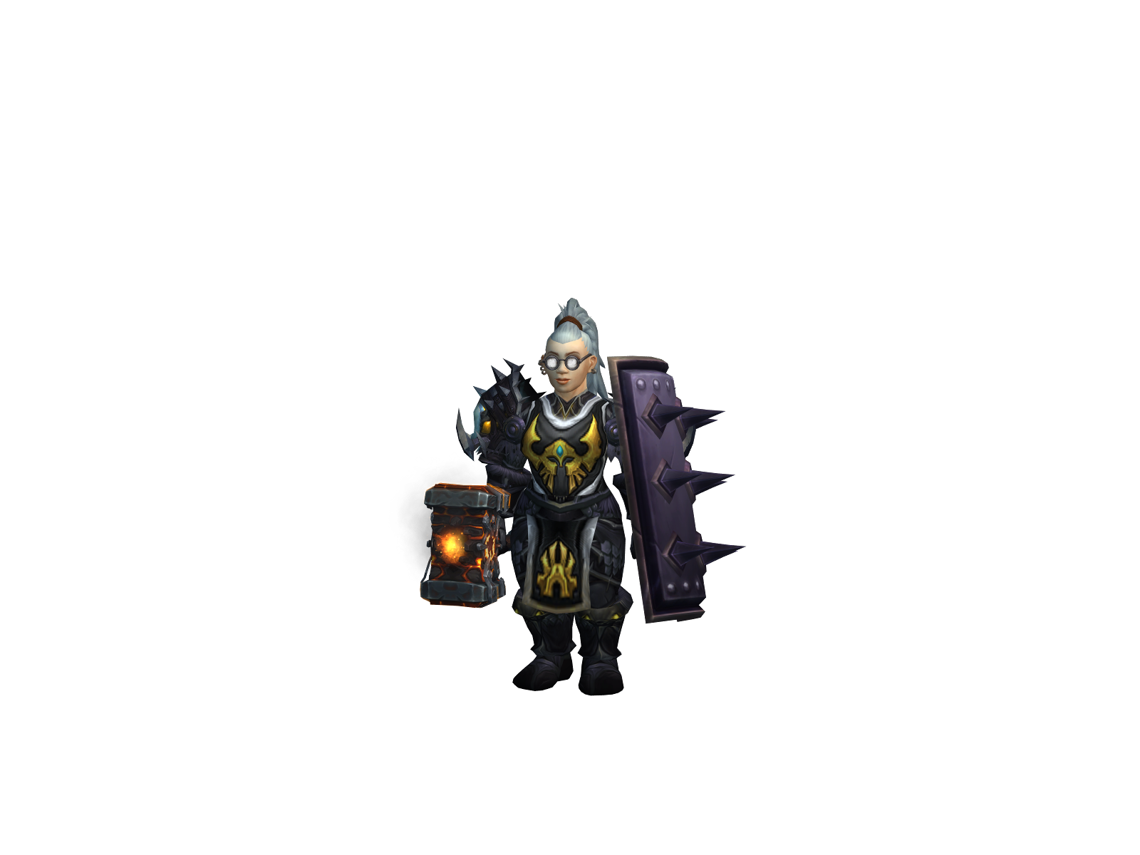 Mompy 3D character render