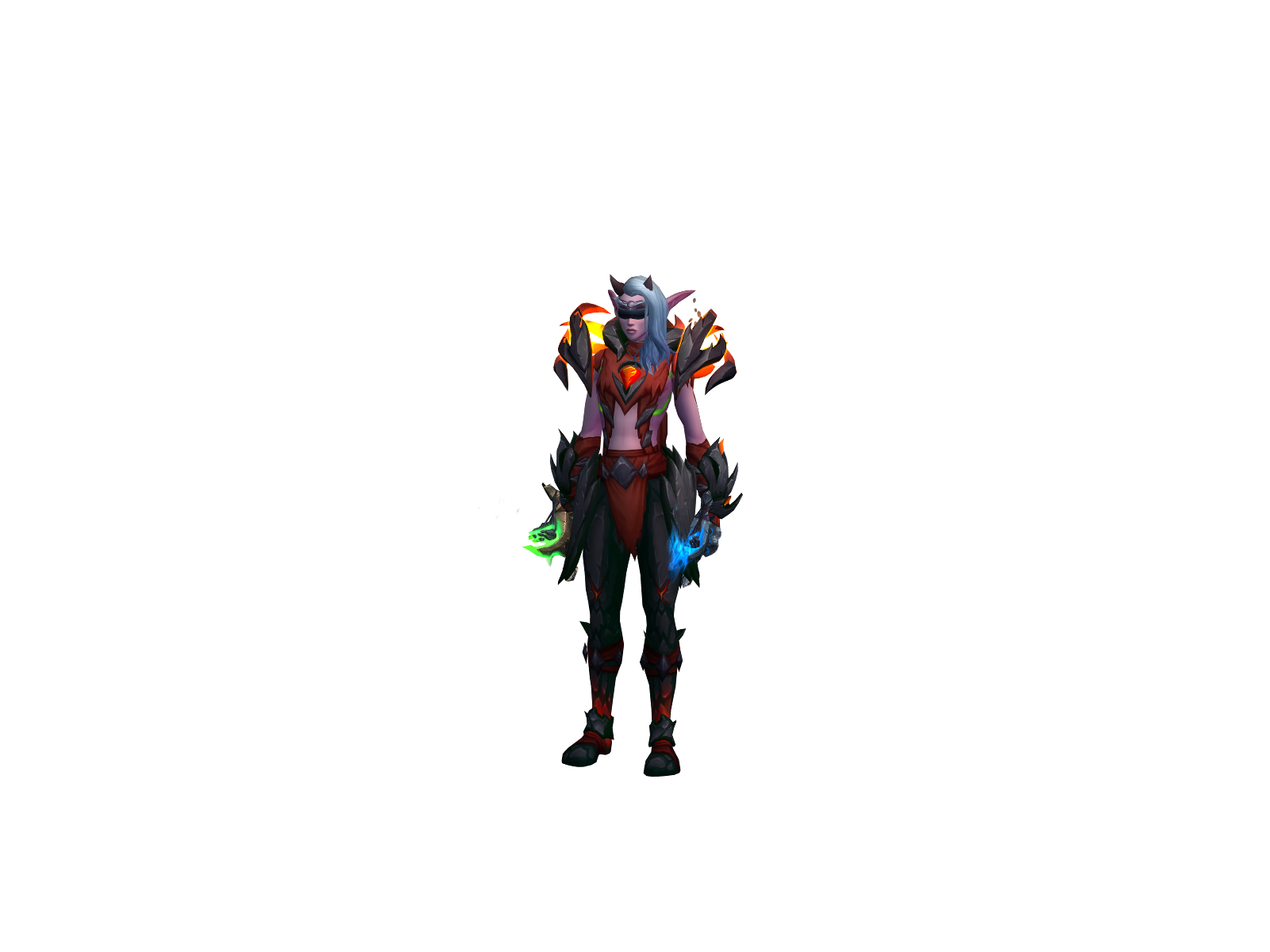 Racy 3D character render