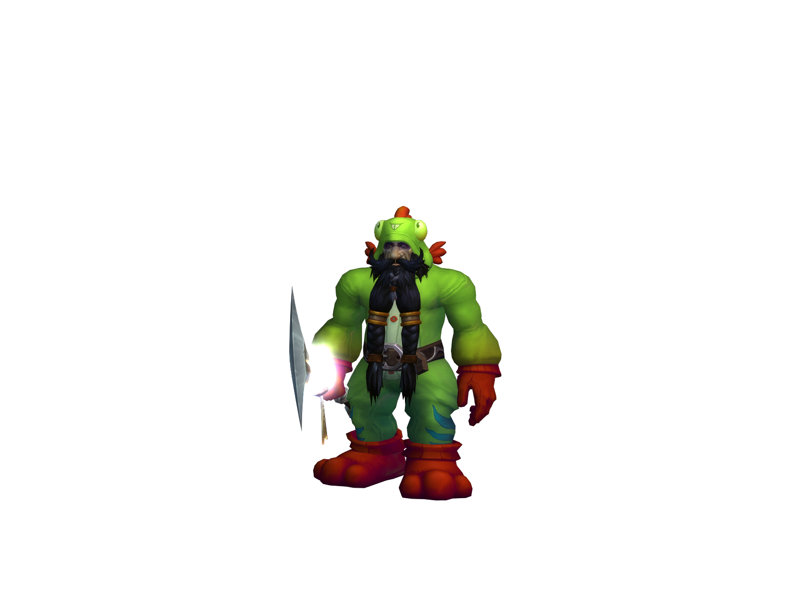 Habrew 3D character render