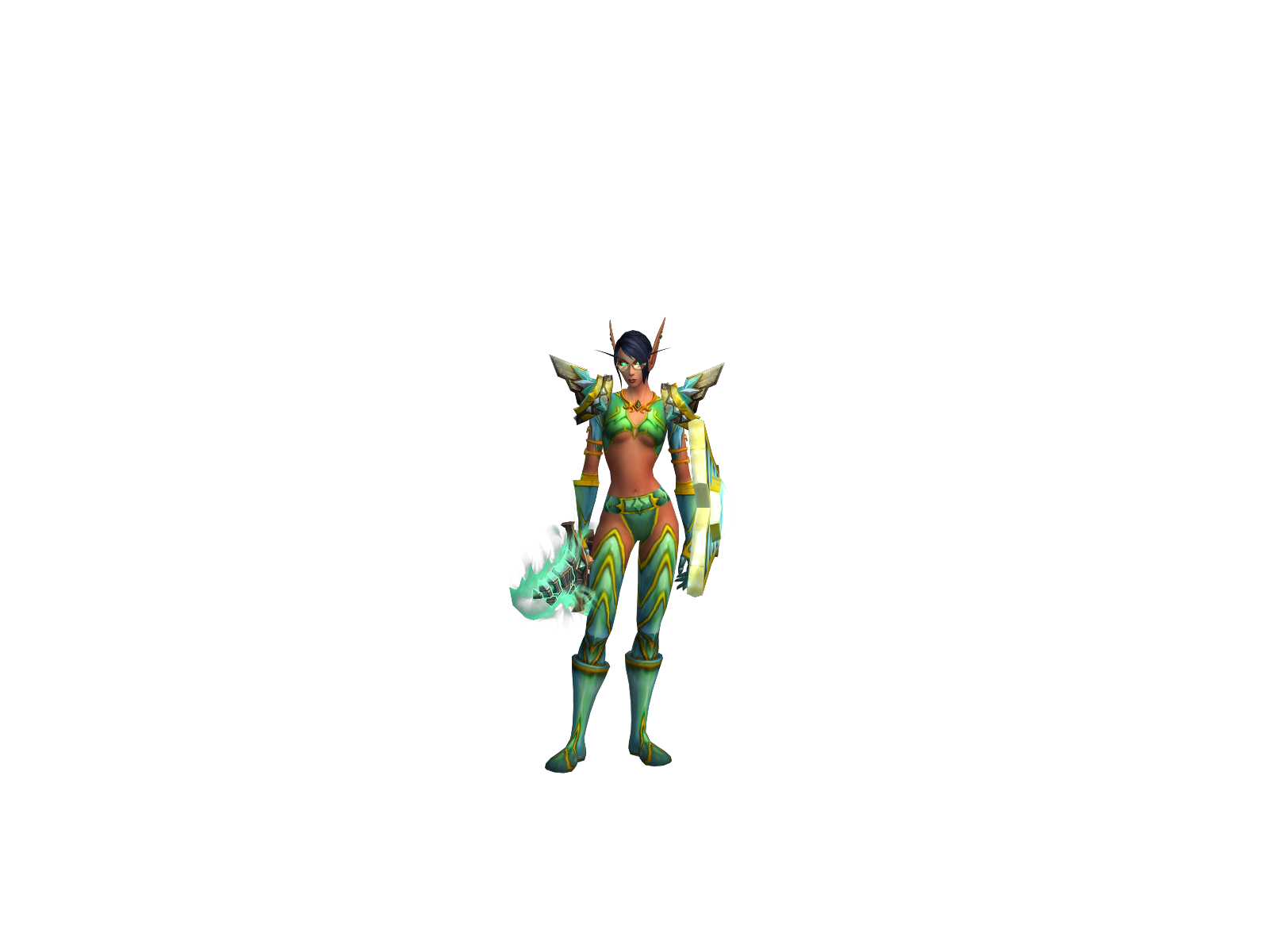 Henaå 3D character render