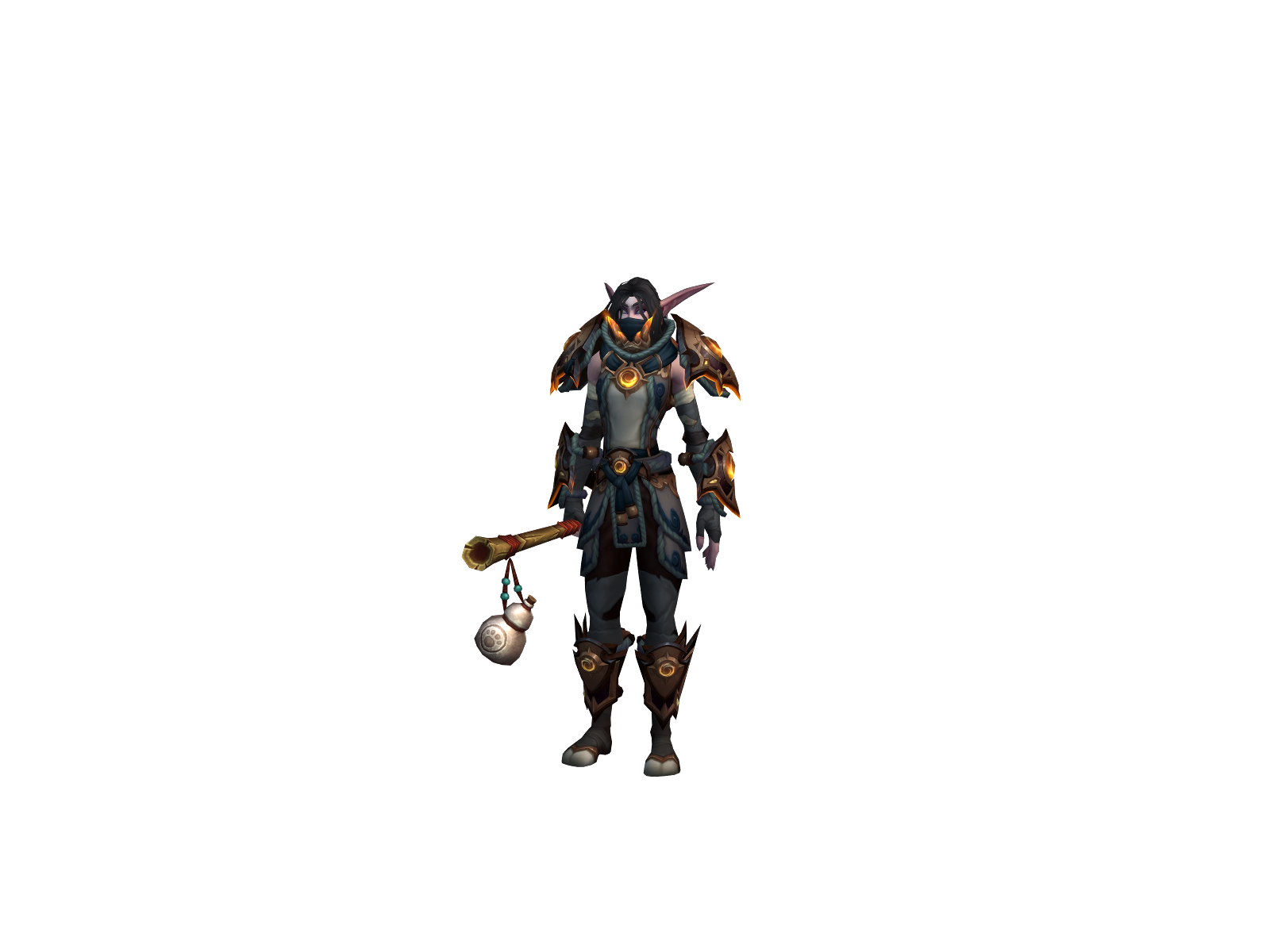 Nevnev 3D character render