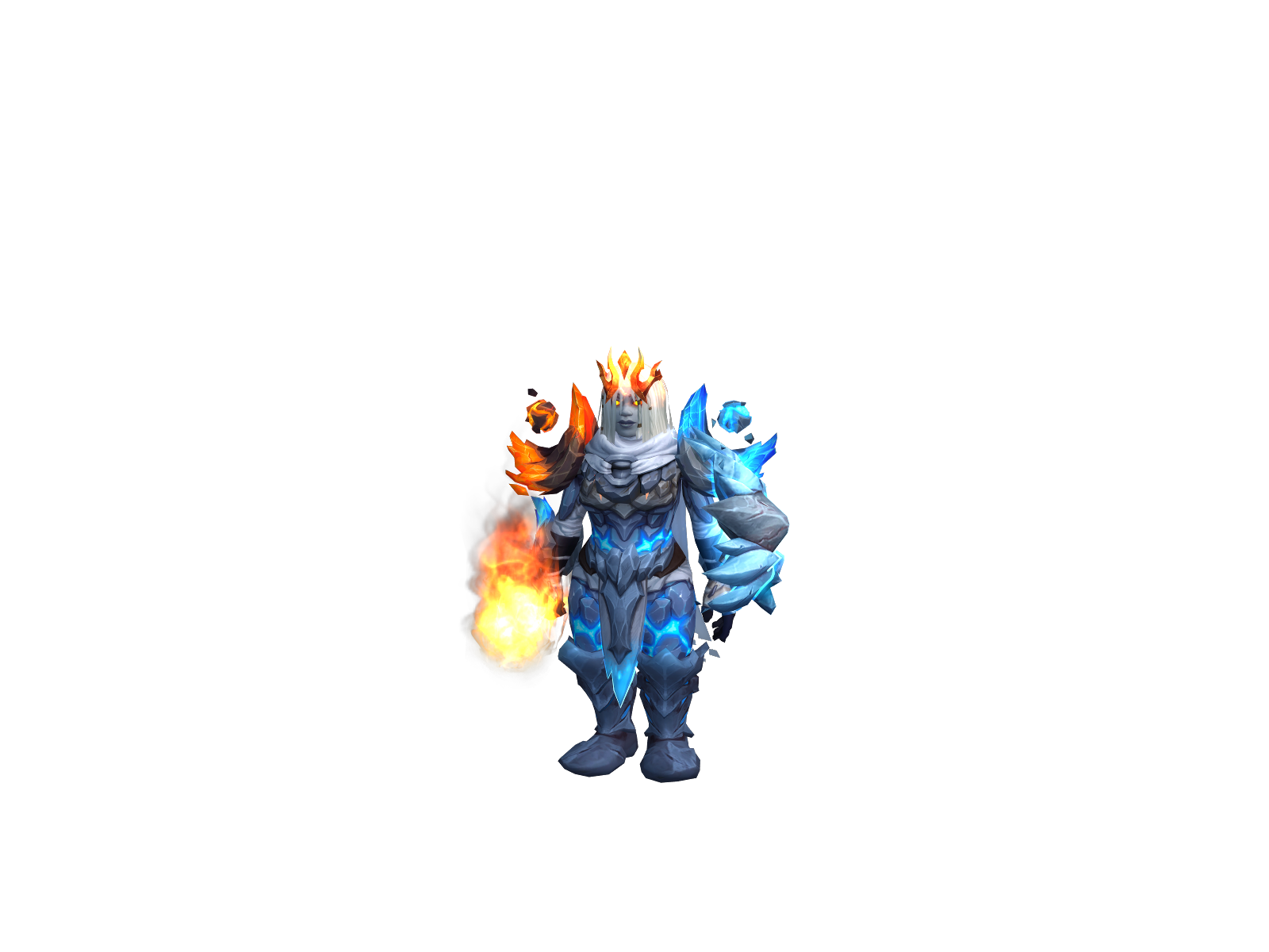 Unchamx 3D character render