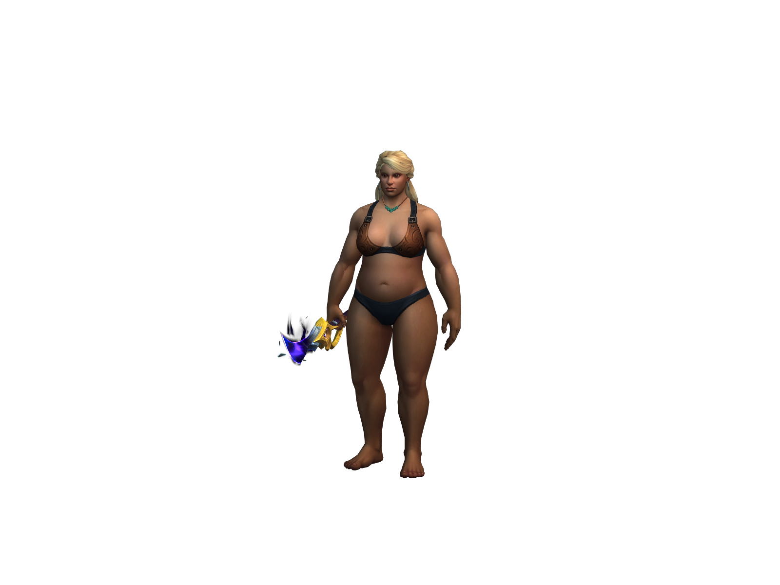 Milktoots 3D character render