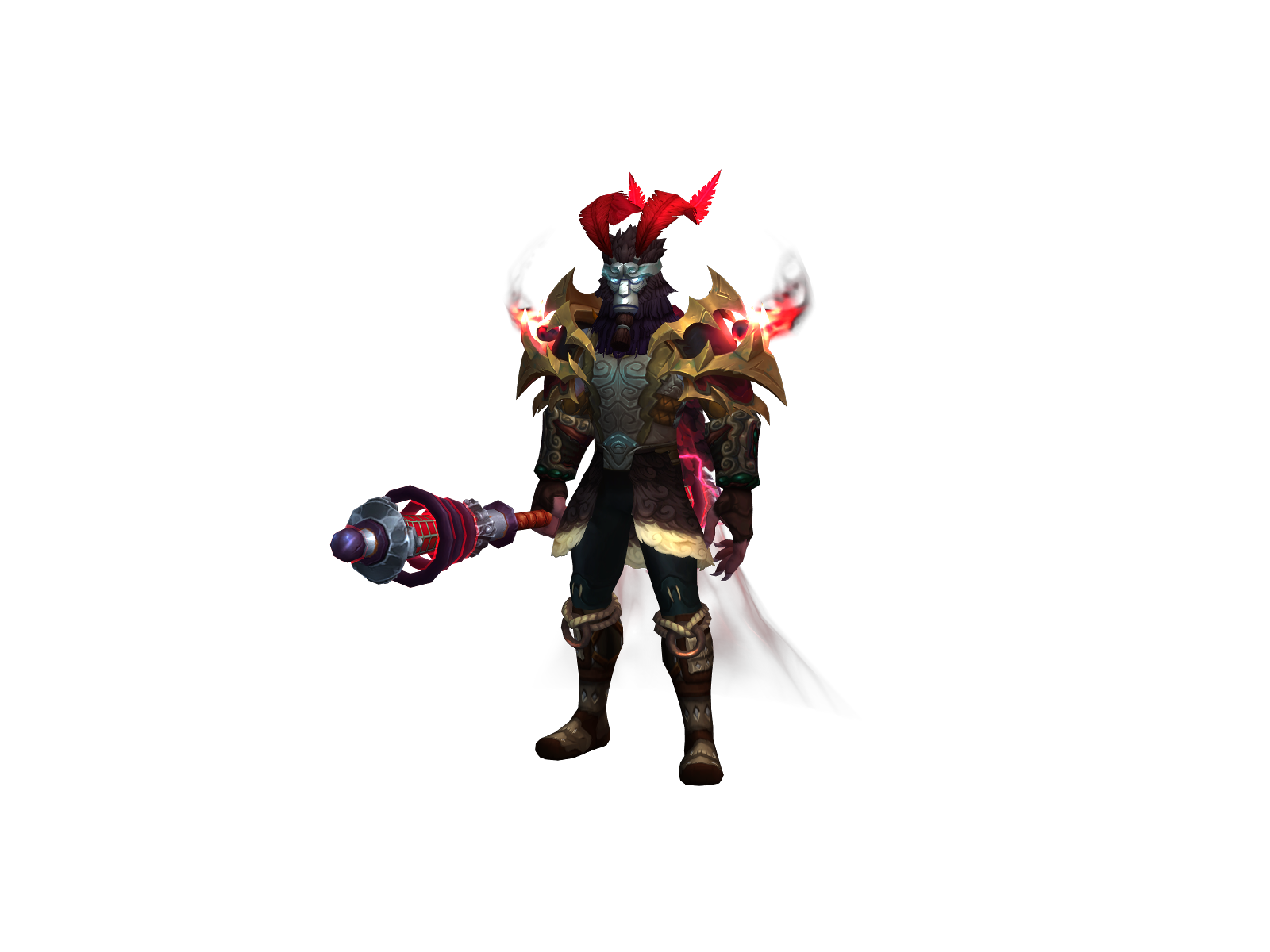Qitian 3D character render