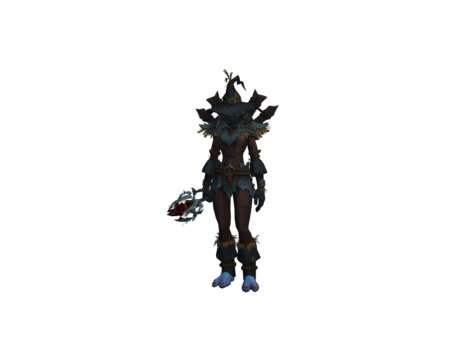 Coush 3D character render