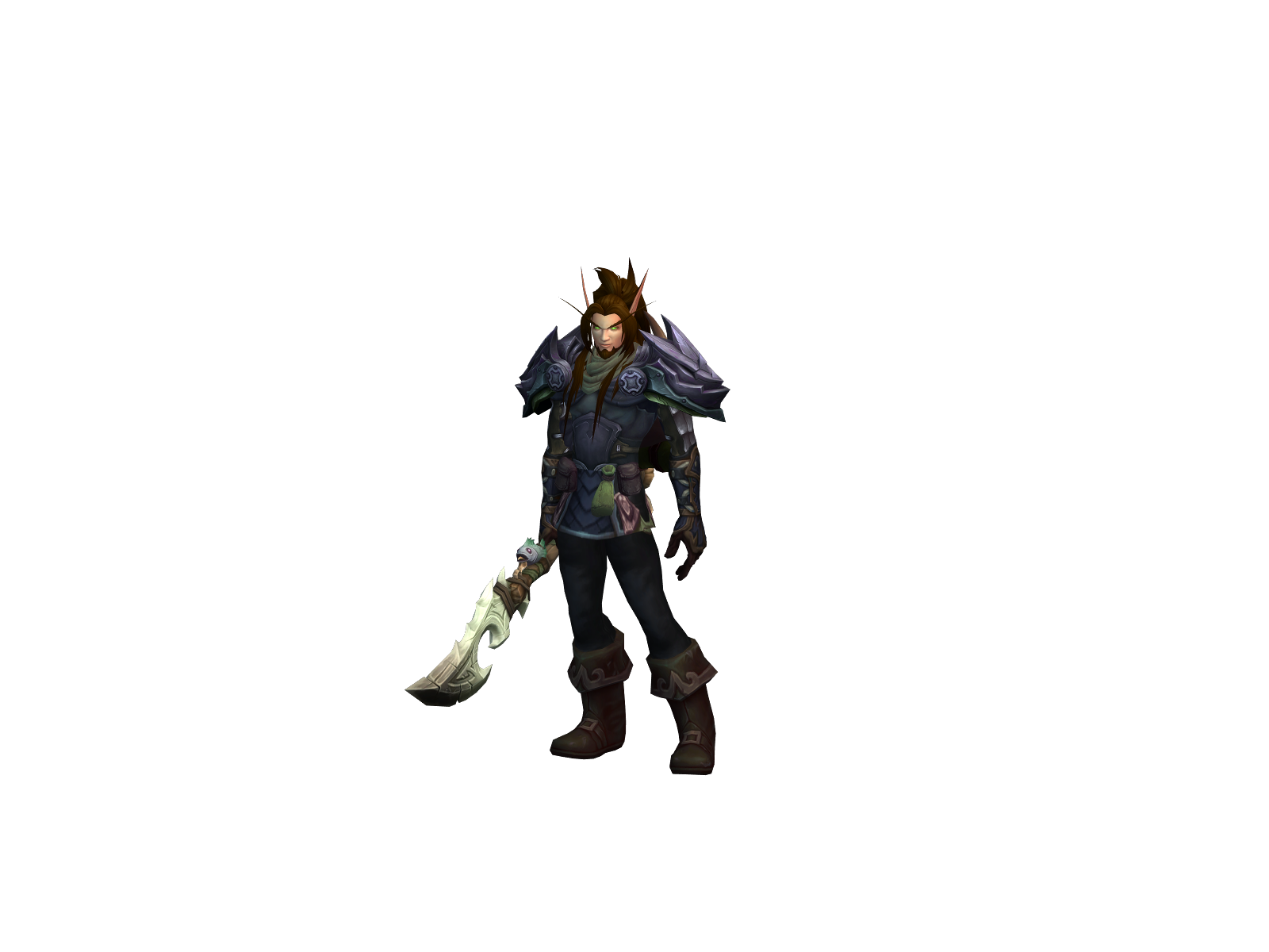 Shanalar 3D character render