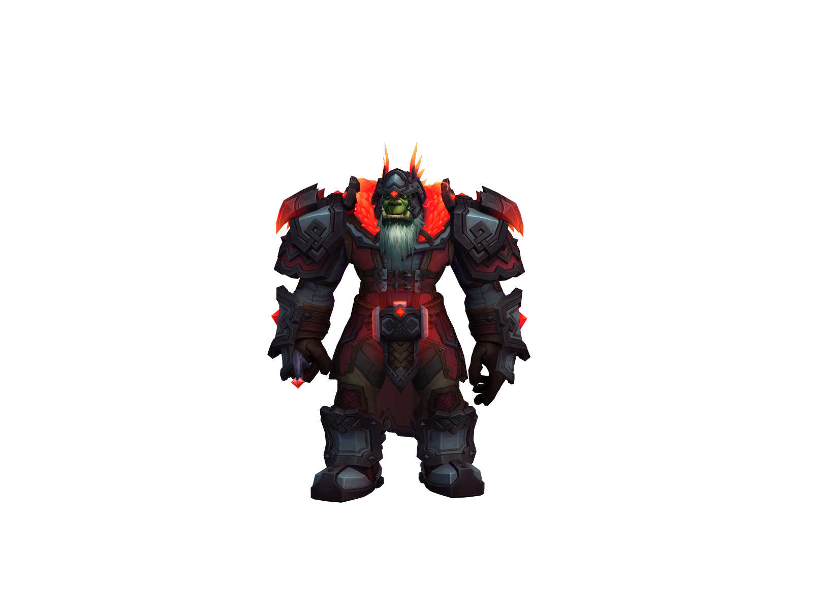 Oxye 3D character render