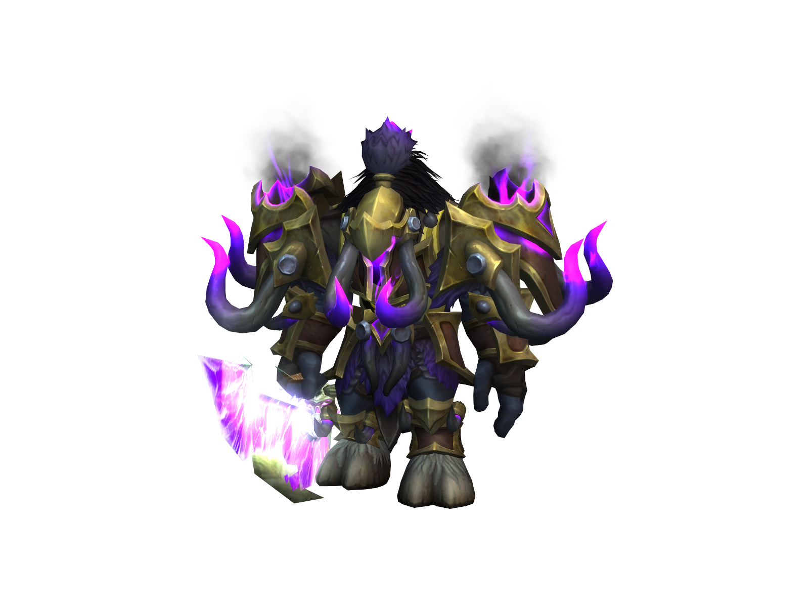 Beefcâké 3D character render