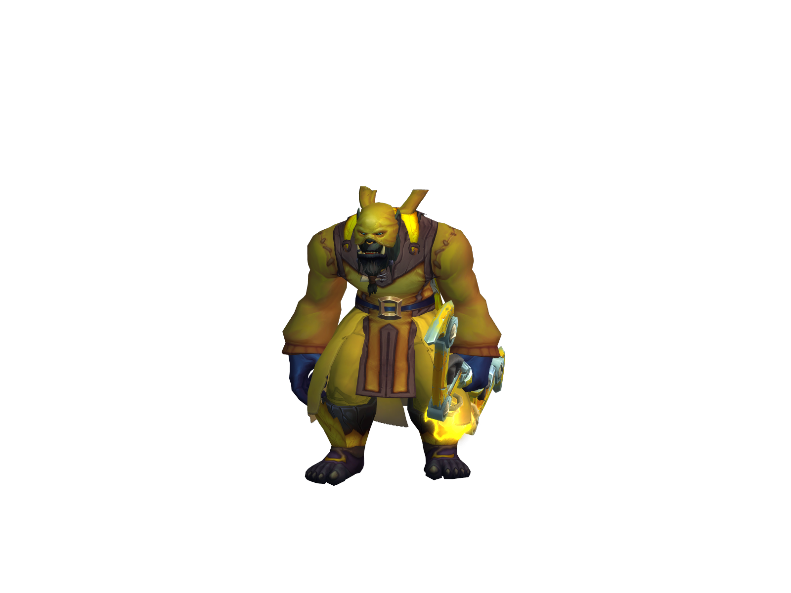 Wølverîne 3D character render