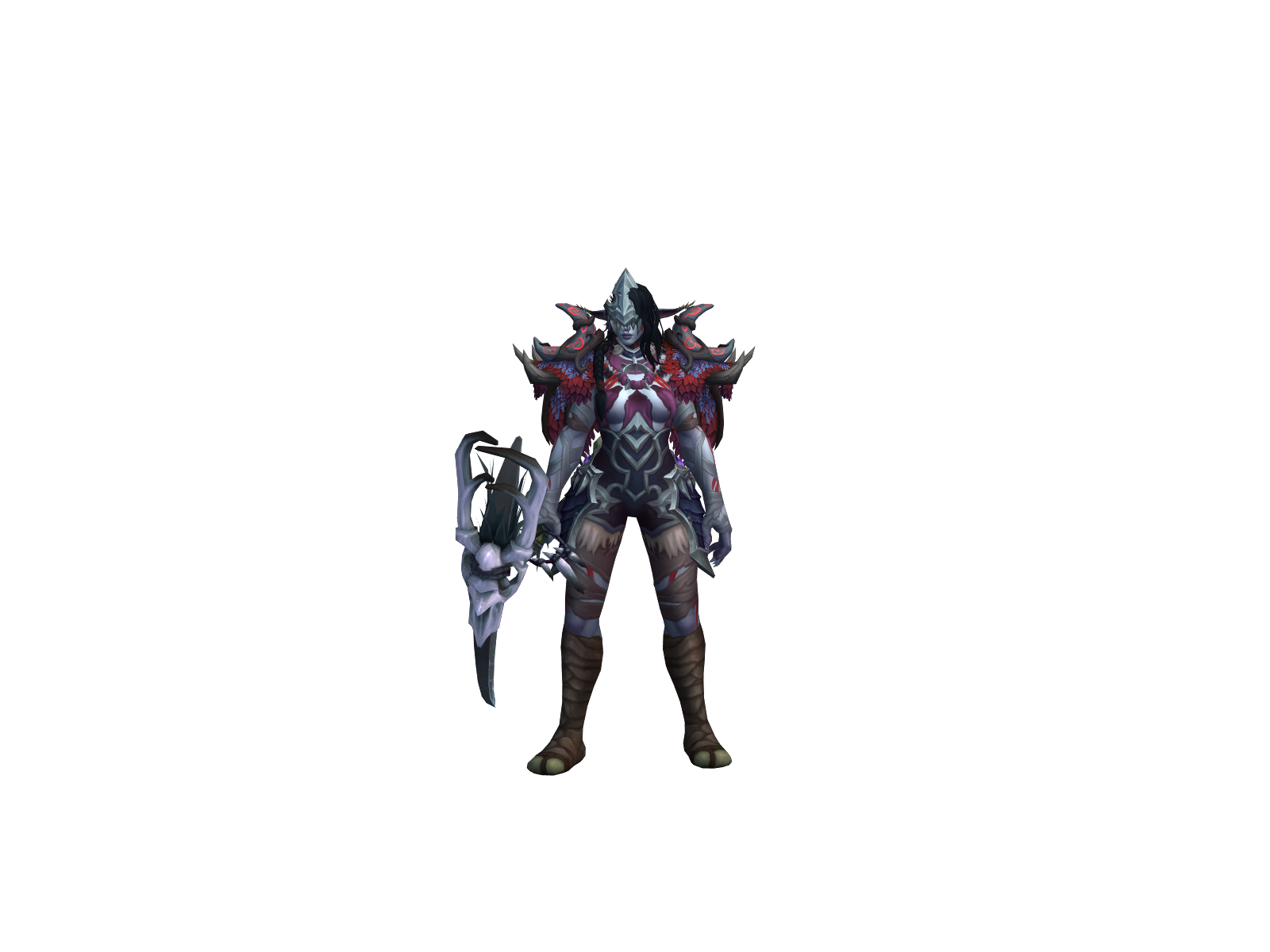 Síridean 3D character render